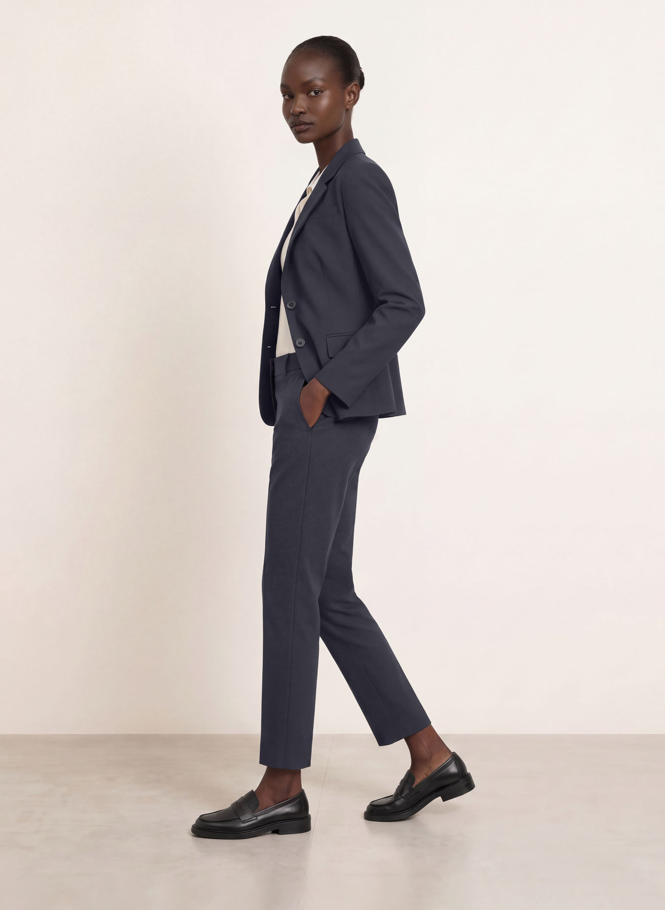 HUGO Blazer AREDANA: DONKERBLAUW