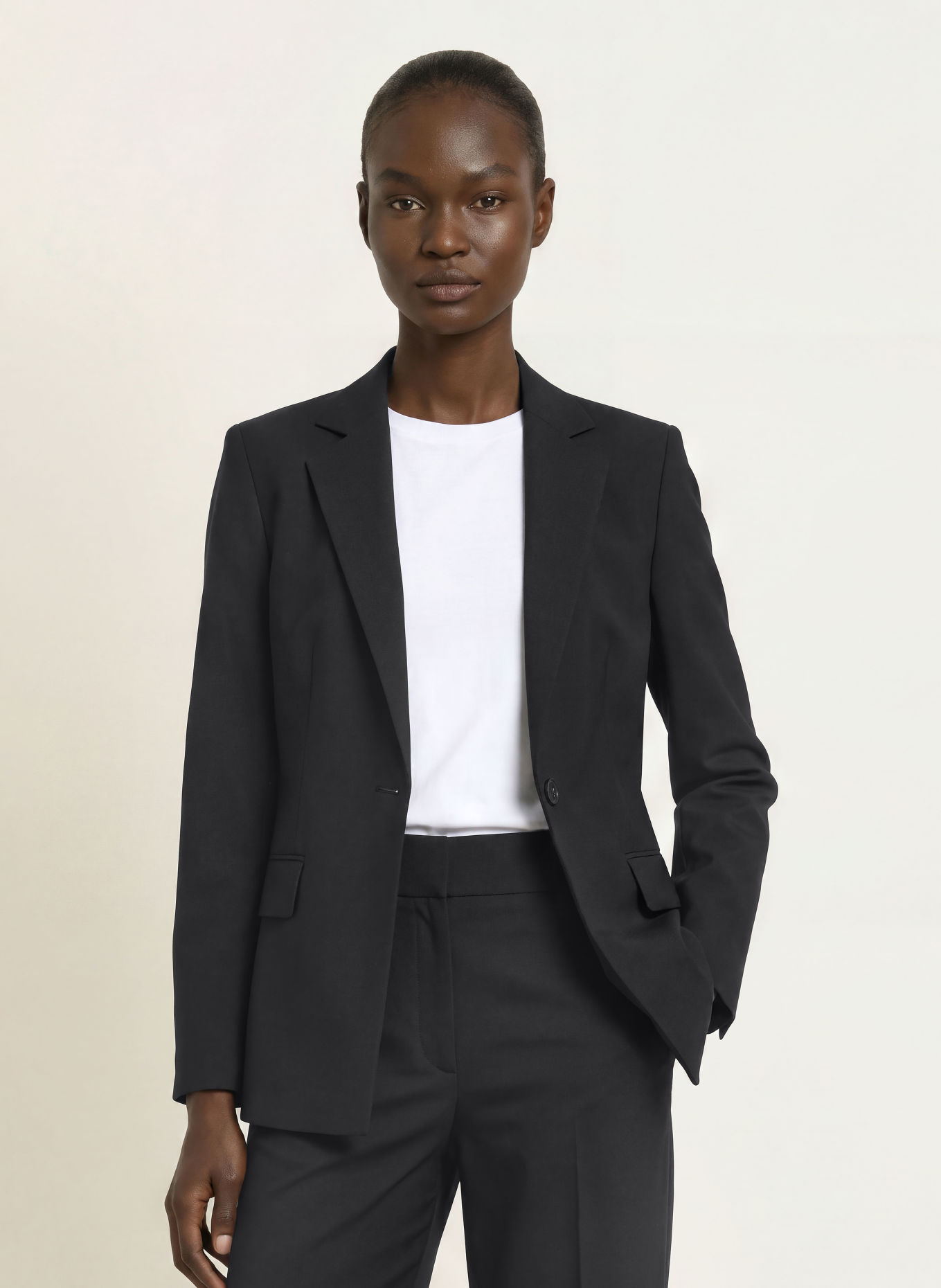 HUGO Blazer ATANA: ZWART