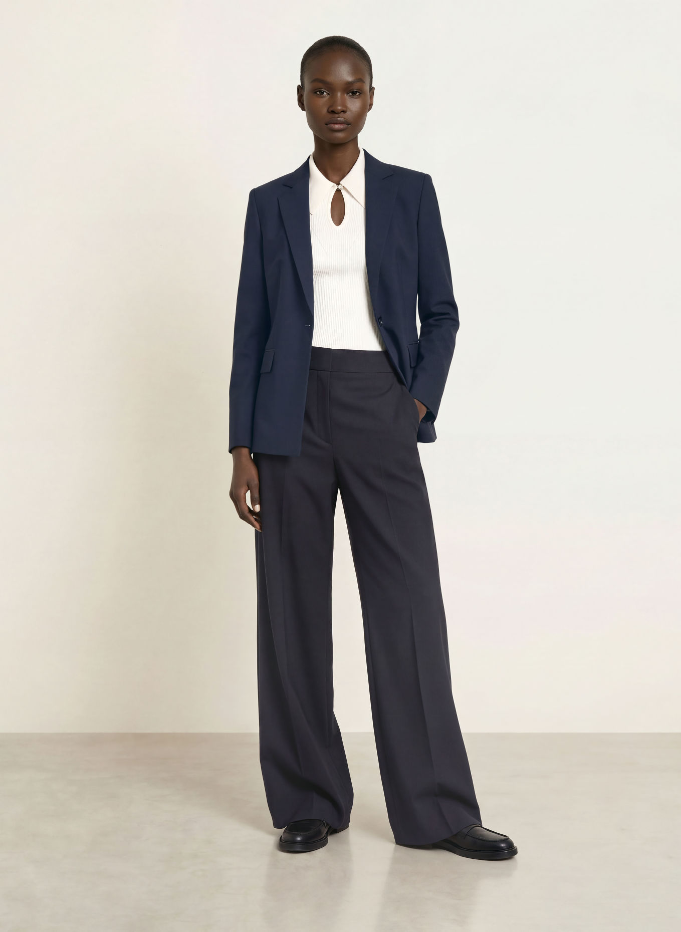 HUGO Blazer ATANA: DONKERBLAUW