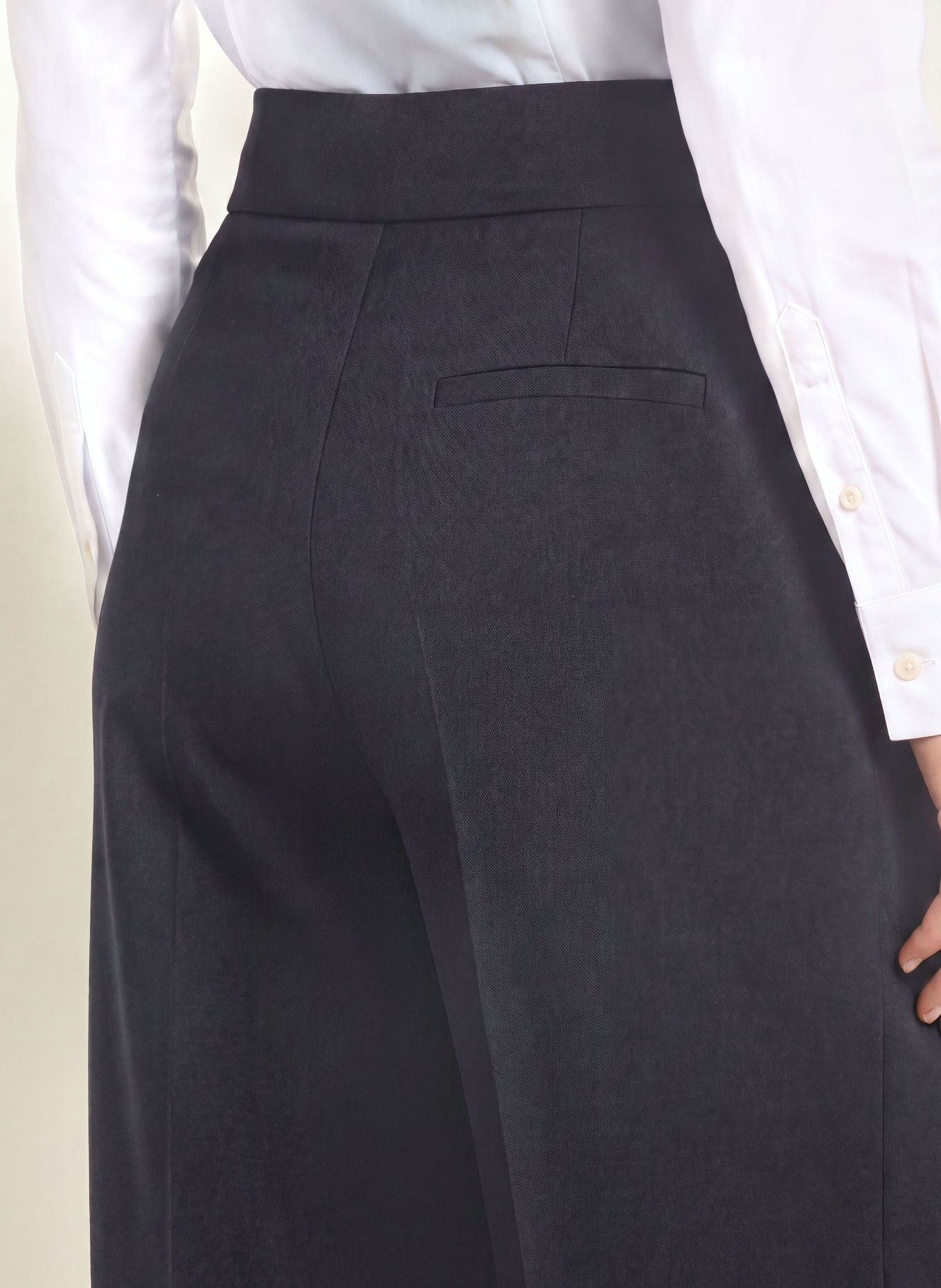 HUGO Marlenehose HIMIA: DUNKELBLAU