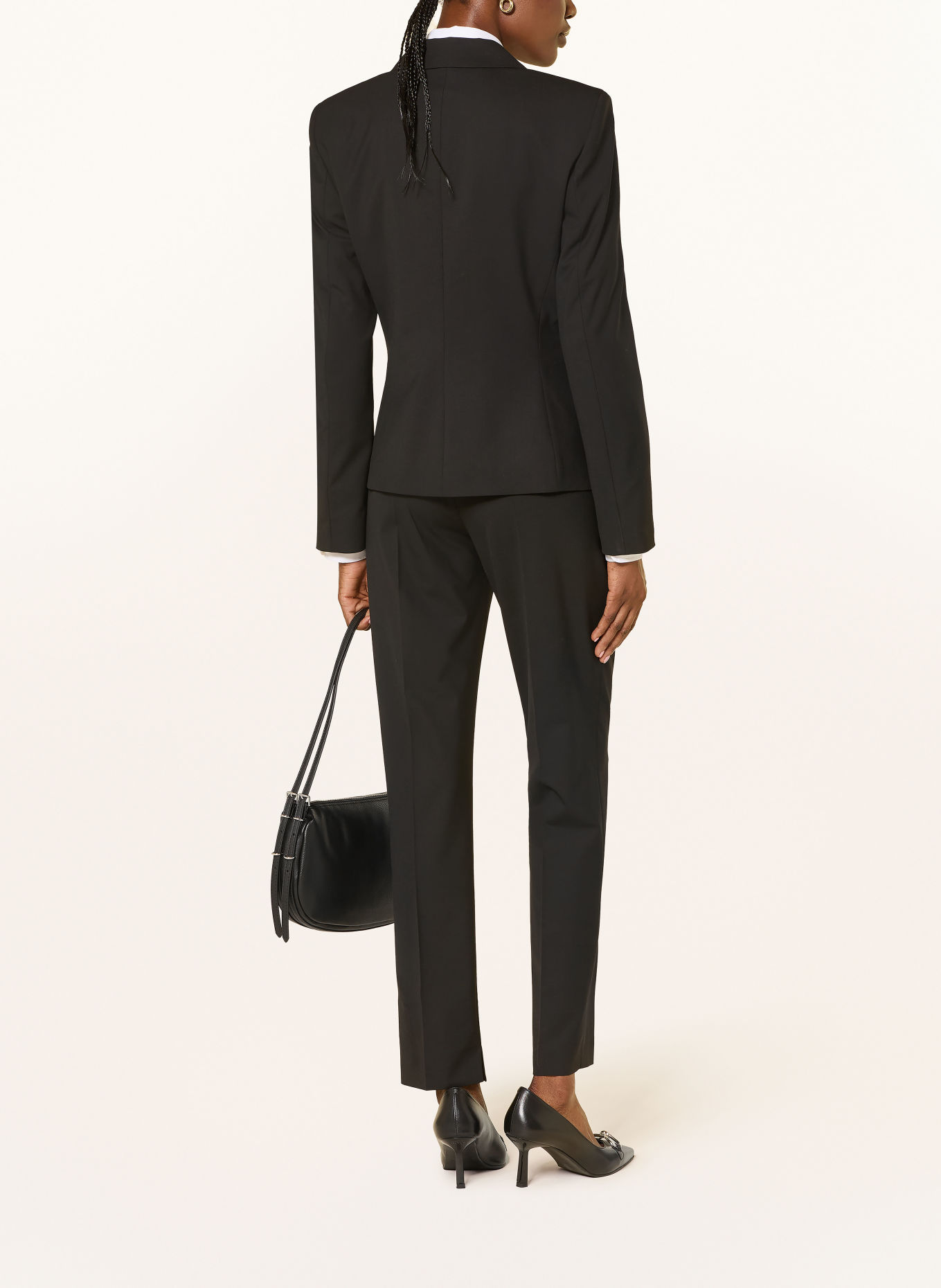 HUGO HETANA Trousers: BLACK
