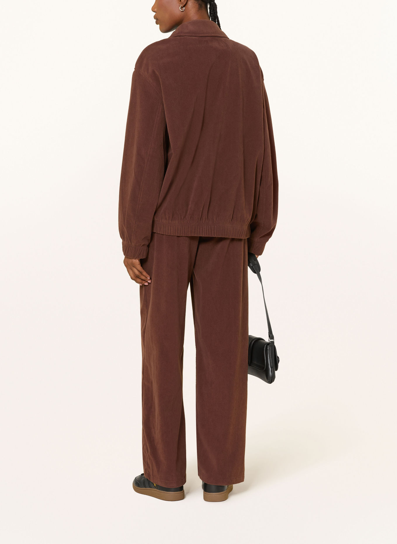 HUGO HIDAMI Cord Pants: BROWN