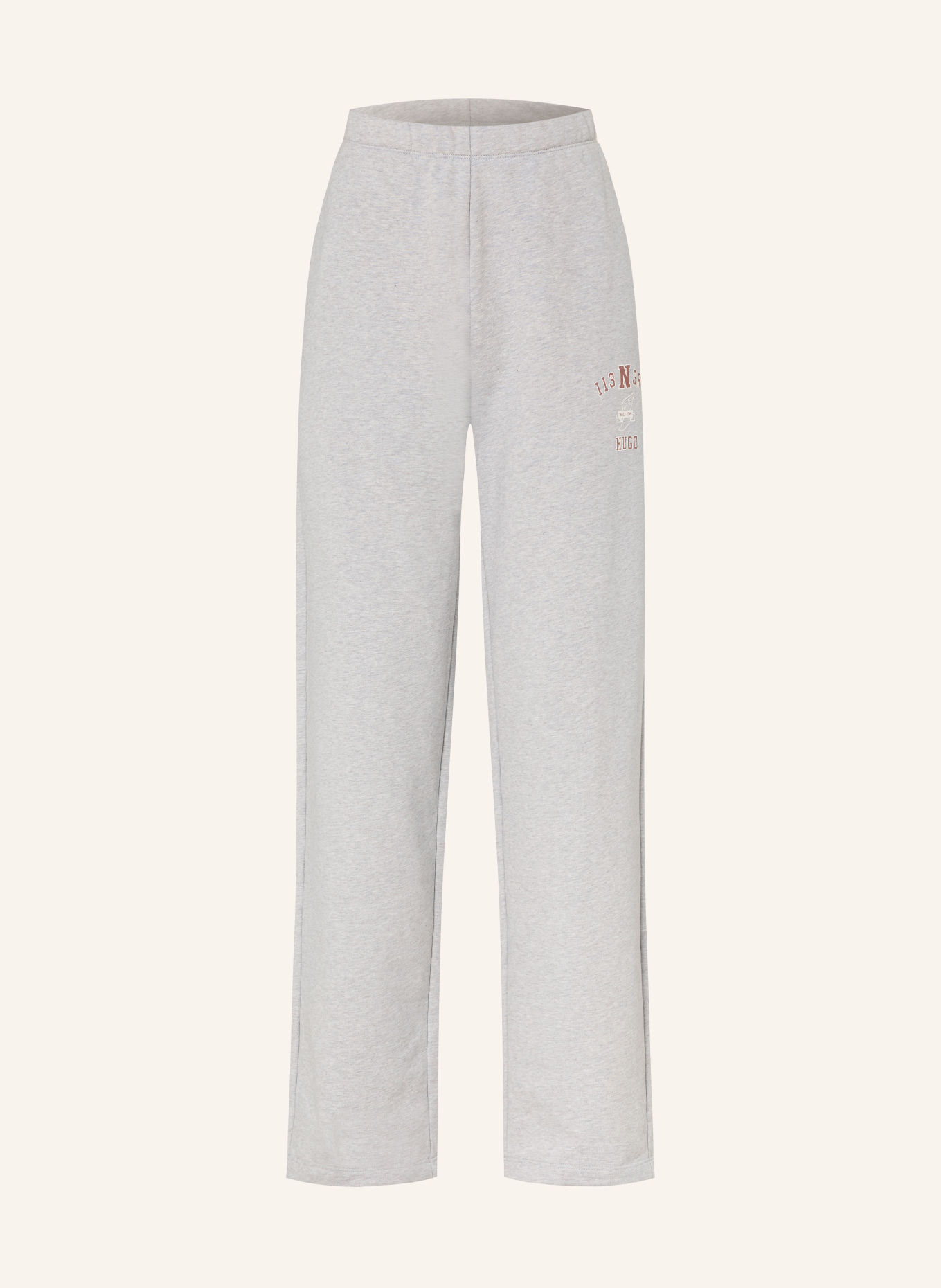 HUGO Sweatpant NENDAL: LICHTGRIJS