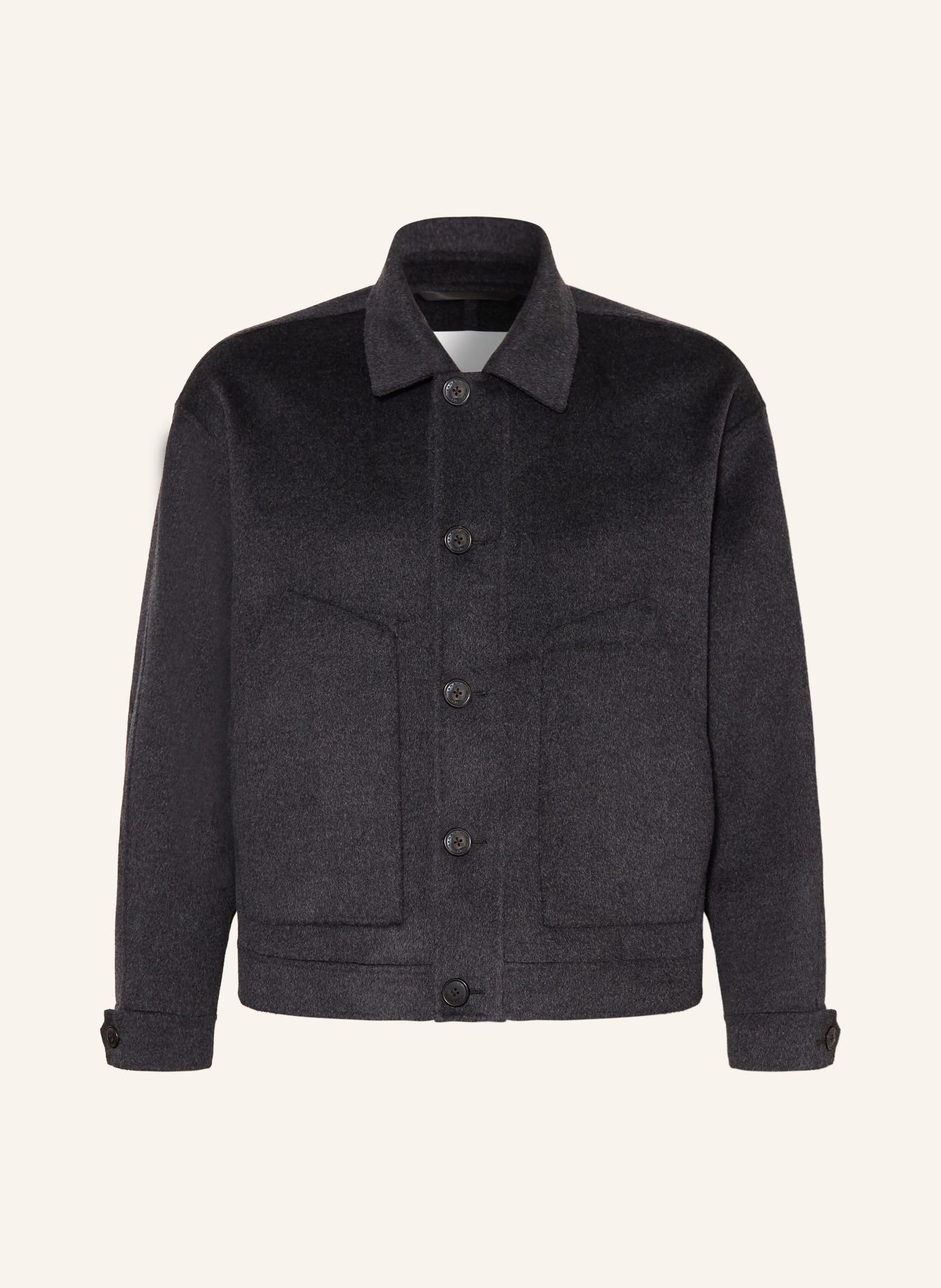 ISABEL MARANT Blouson CASPER: DONKERGRIJS