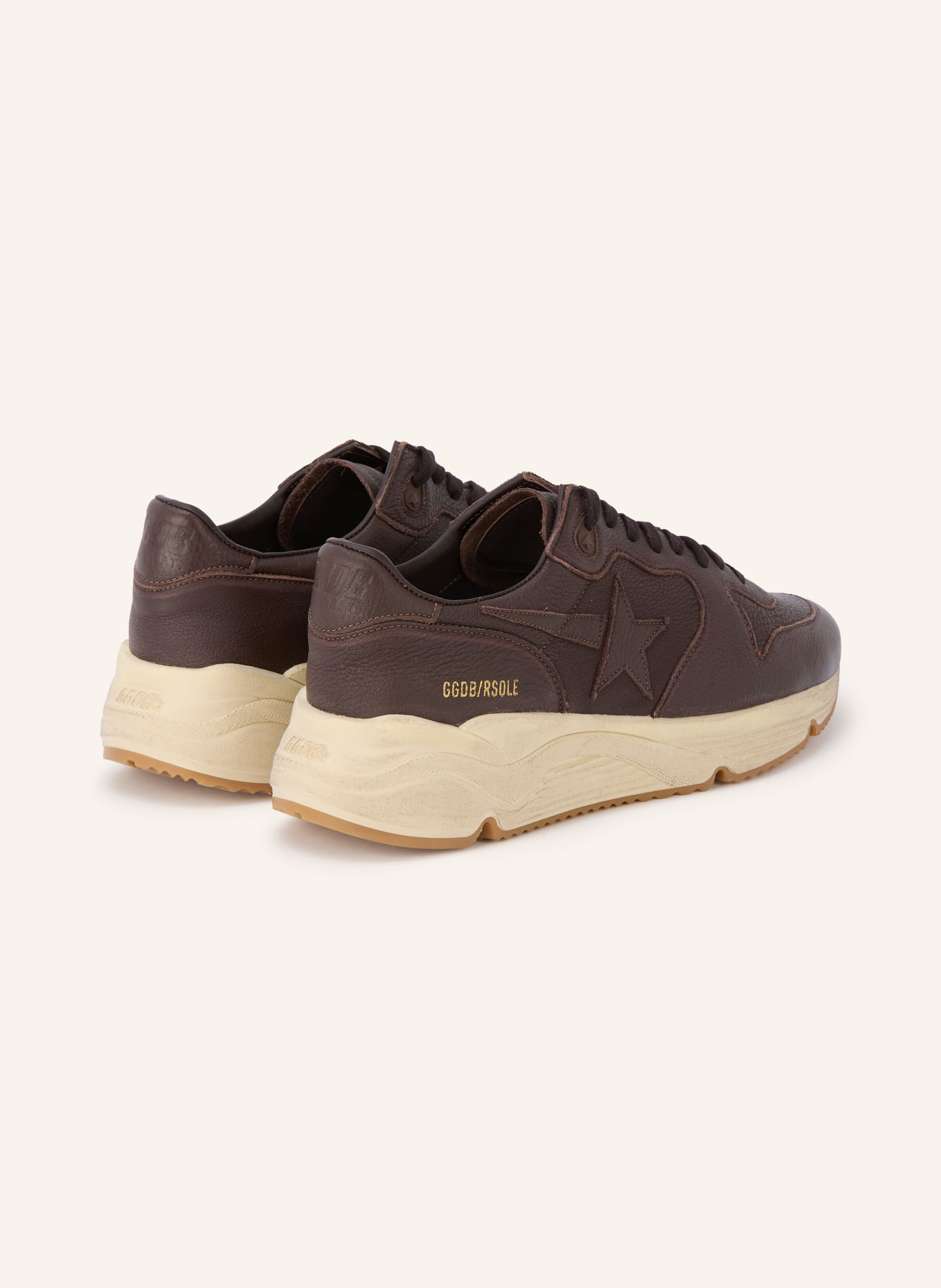 GOLDEN GOOSE Sneaker RUNNING SOLE: DUNKELBRAUN