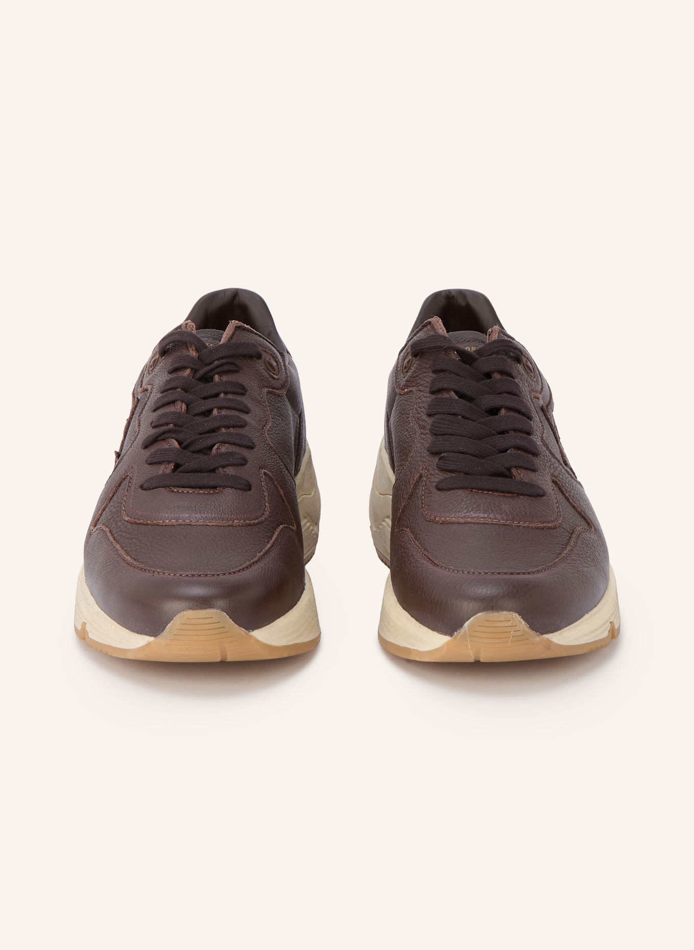 GOLDEN GOOSE Sneaker RUNNING SOLE: DUNKELBRAUN