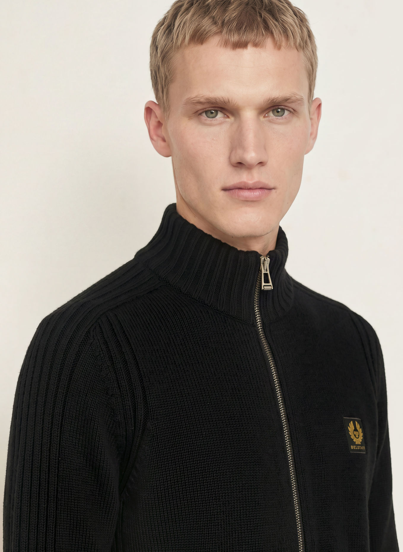 BELSTAFF Strickjacke WATCH: SCHWARZ