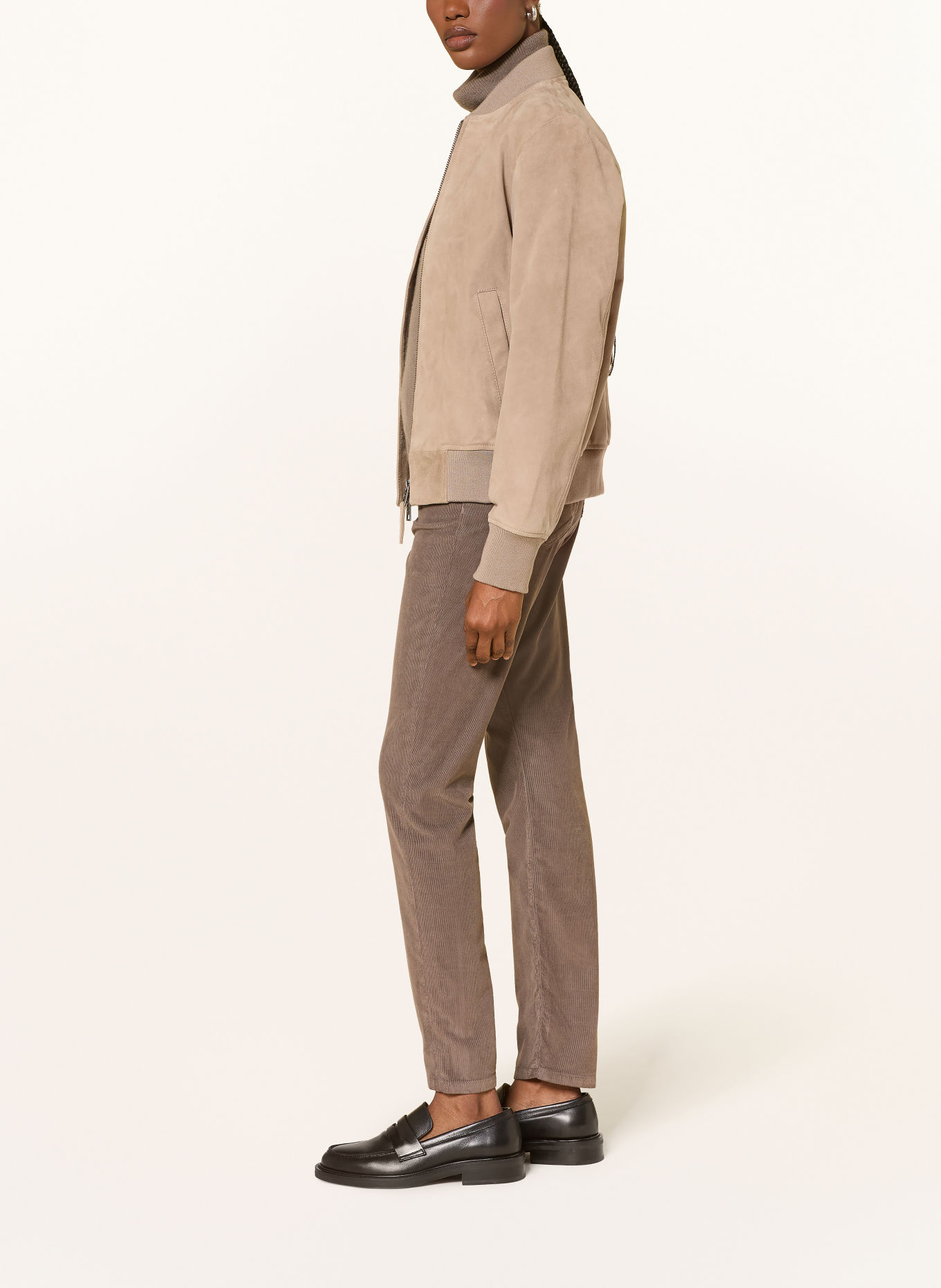 BOGNER Cordbroek JULIE: TAUPE