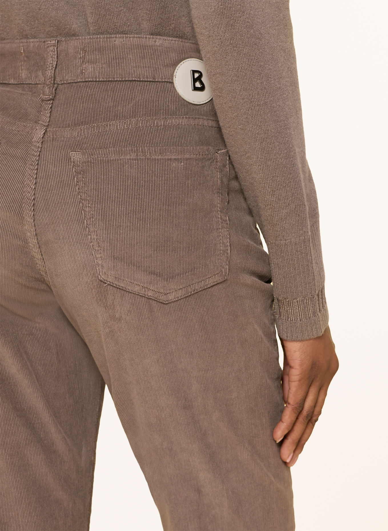 BOGNER Cordbroek JULIE: TAUPE