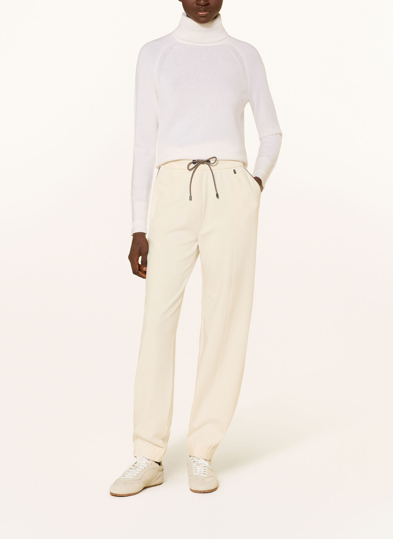 BOGNER Sweatpants MAROU-3: ECRU / TAUPE