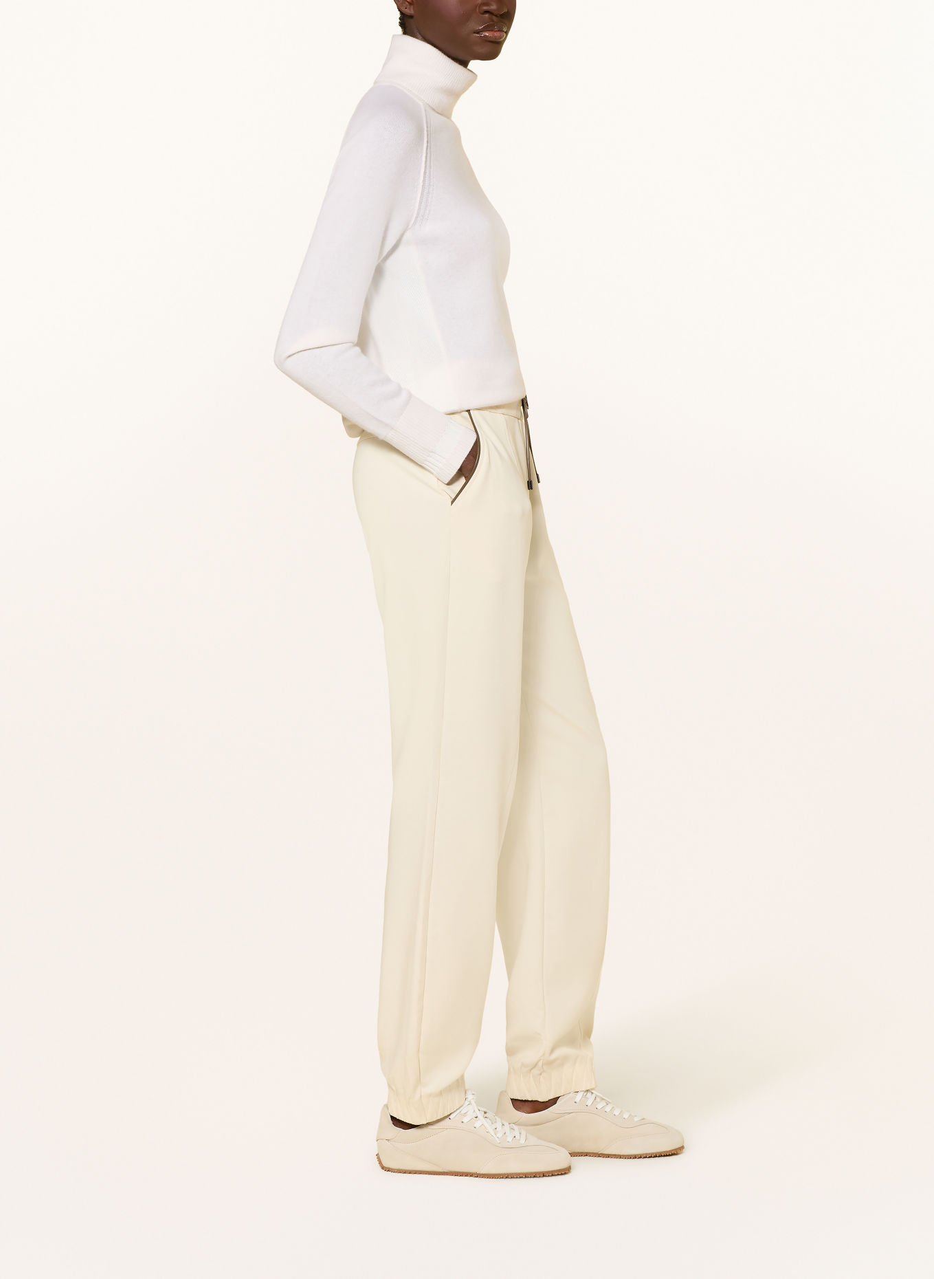 BOGNER Sweatpants MAROU-3: ECRU / TAUPE