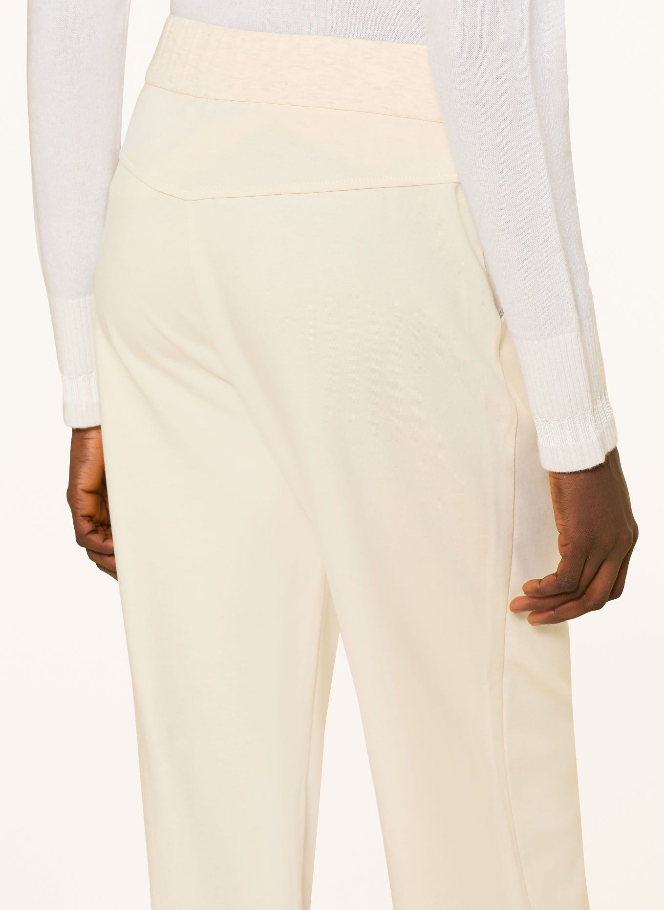 BOGNER Sweatpants MAROU-3: ECRU / TAUPE