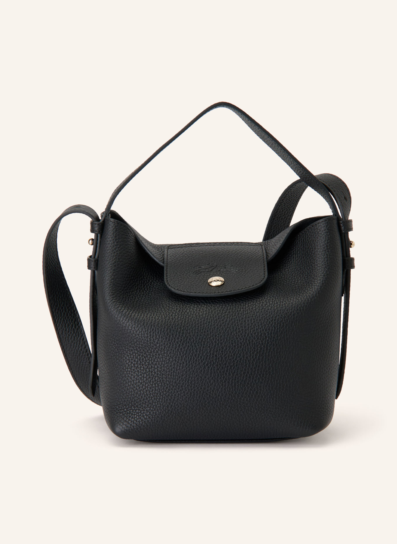 LONGCHAMP Skuldertaske LE CADENCE SMALL: SORT / GULD