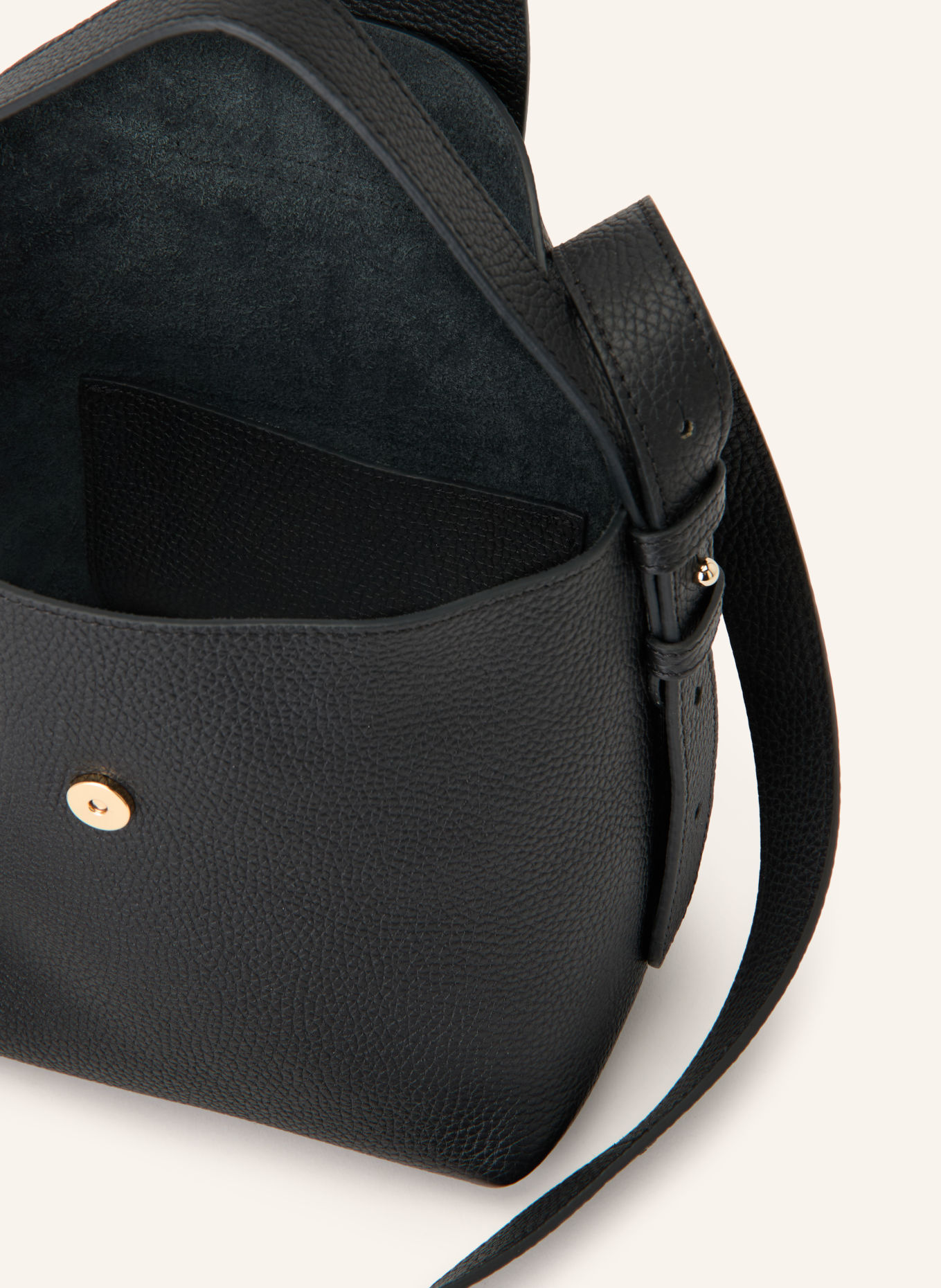 LONGCHAMP Skuldertaske LE CADENCE SMALL: SORT / GULD