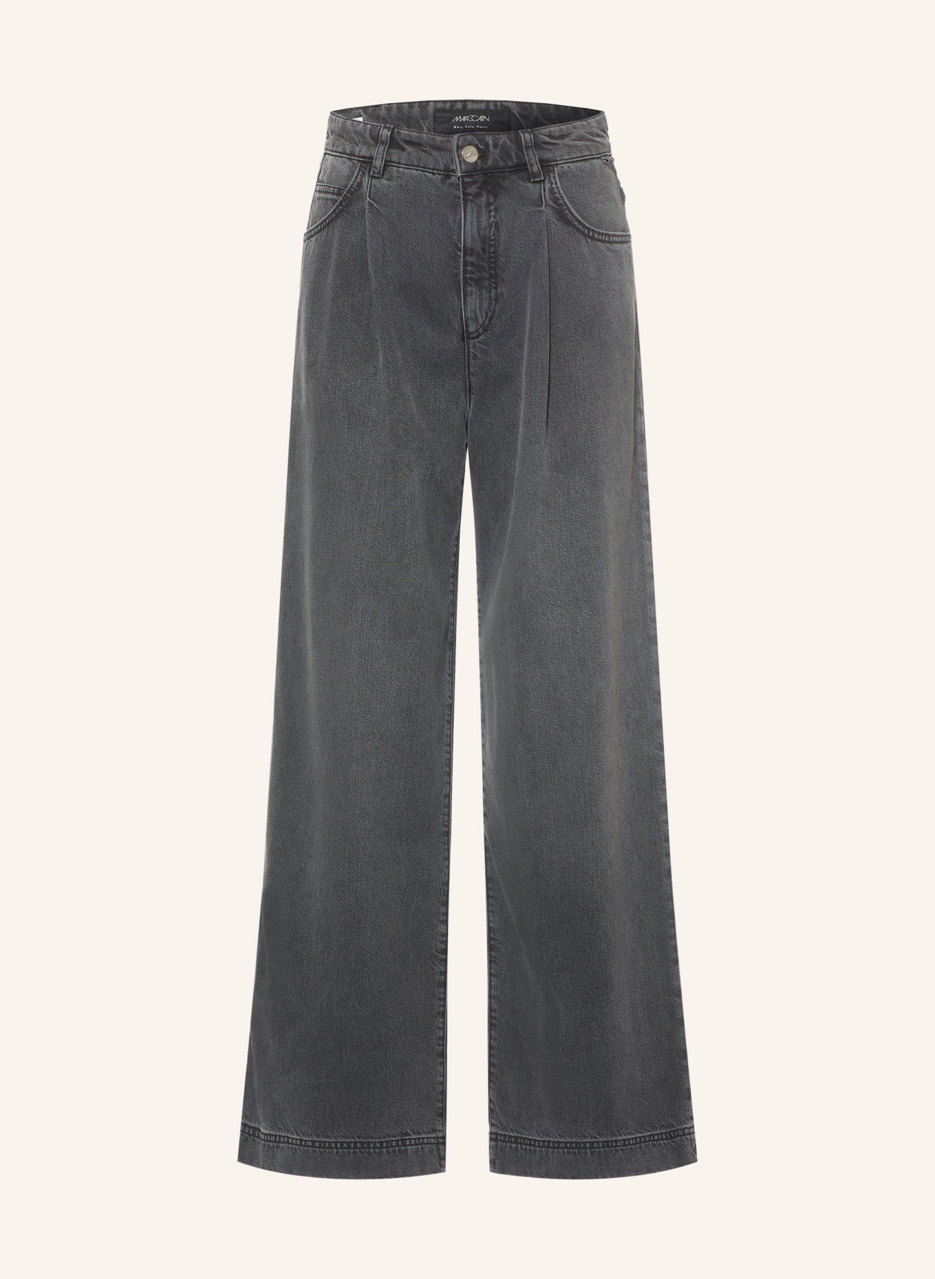 MARC CAIN Jeansy wide leg WICHITA: 880 anthrazit