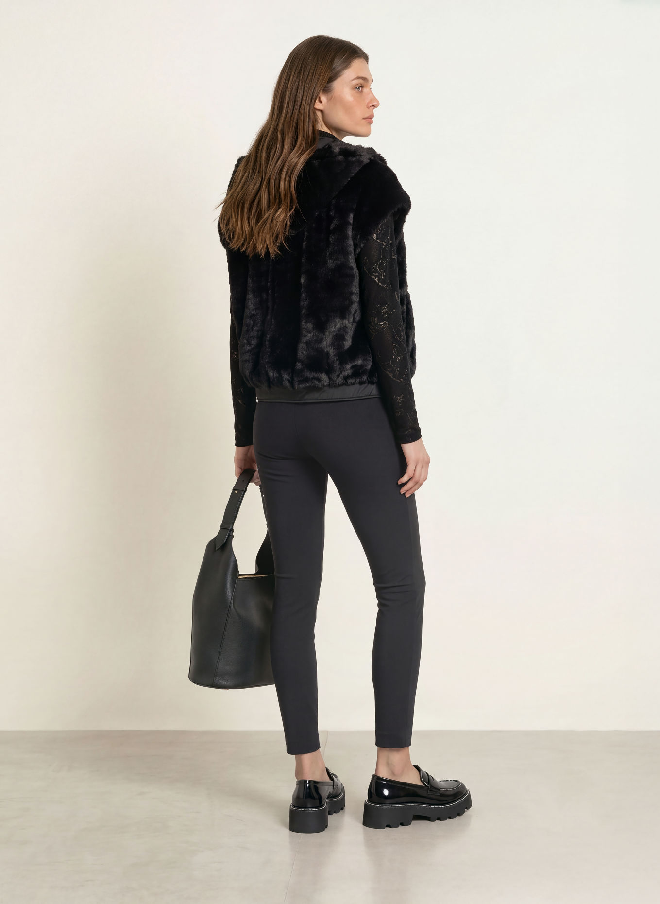 MARC CAIN Leggings SOFIA: 900 black new