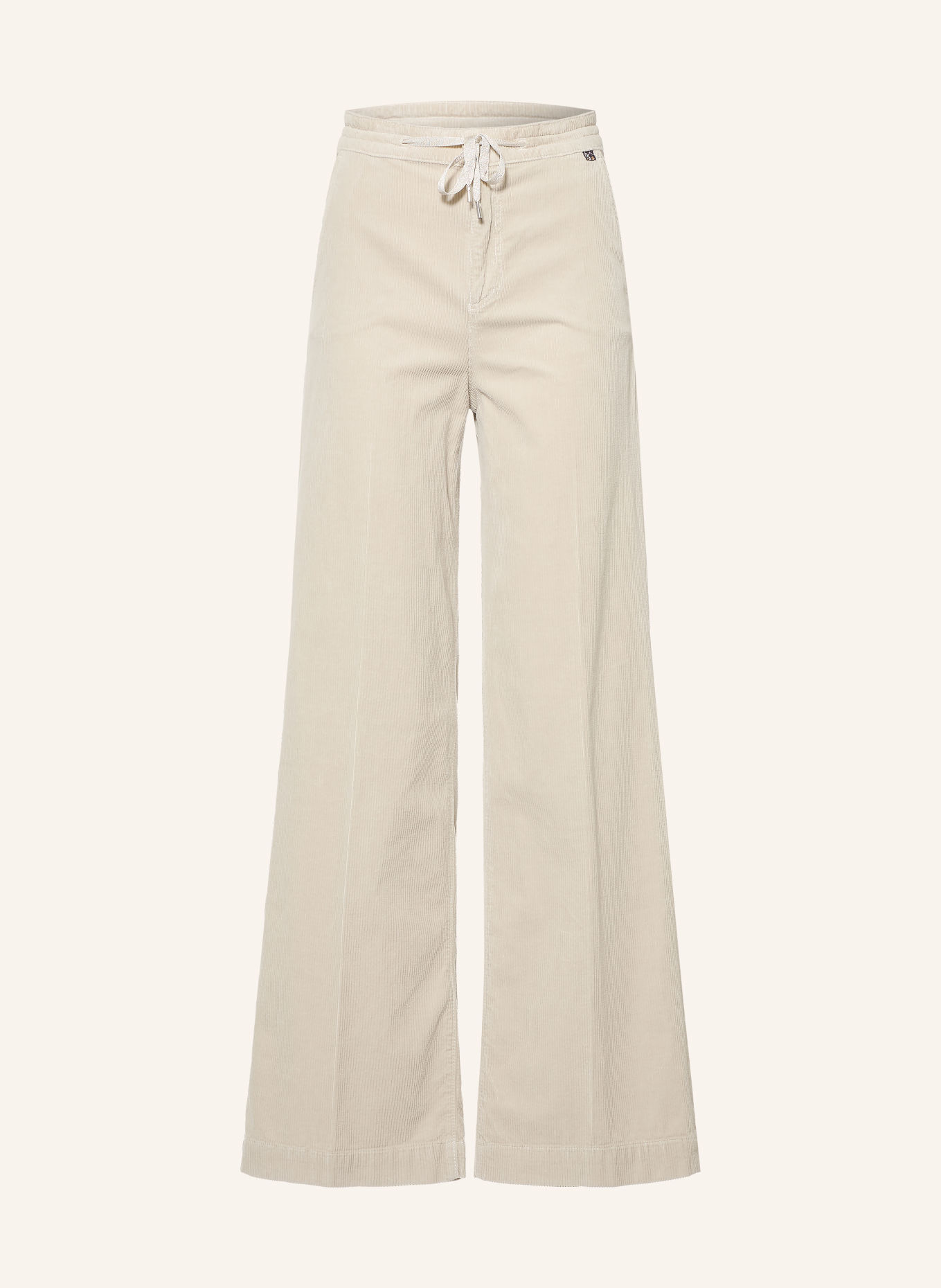 MARC CAIN Marlene-byxor WARRI i corduroy: 182 smoke