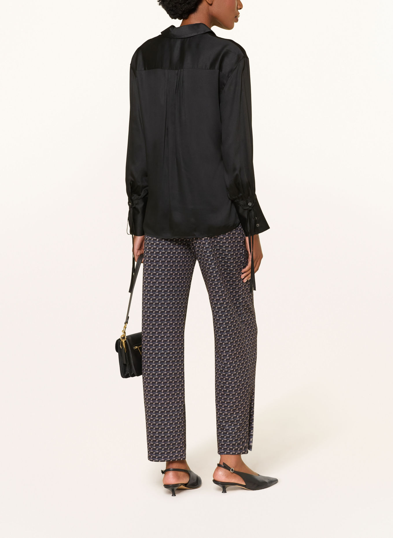 MARC CAIN Spodnie z jerseyu RENTON: 394 navy