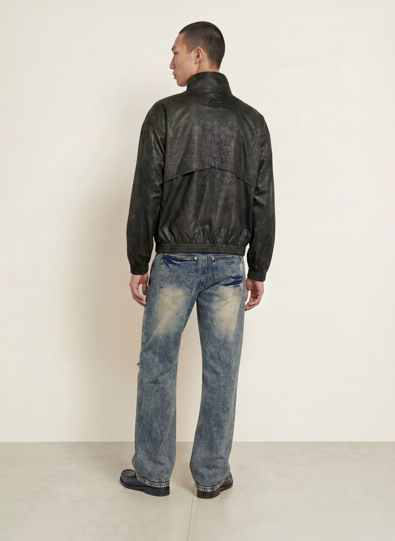 don't waste culture Blouson YANI: KHAKI / SCHWARZ