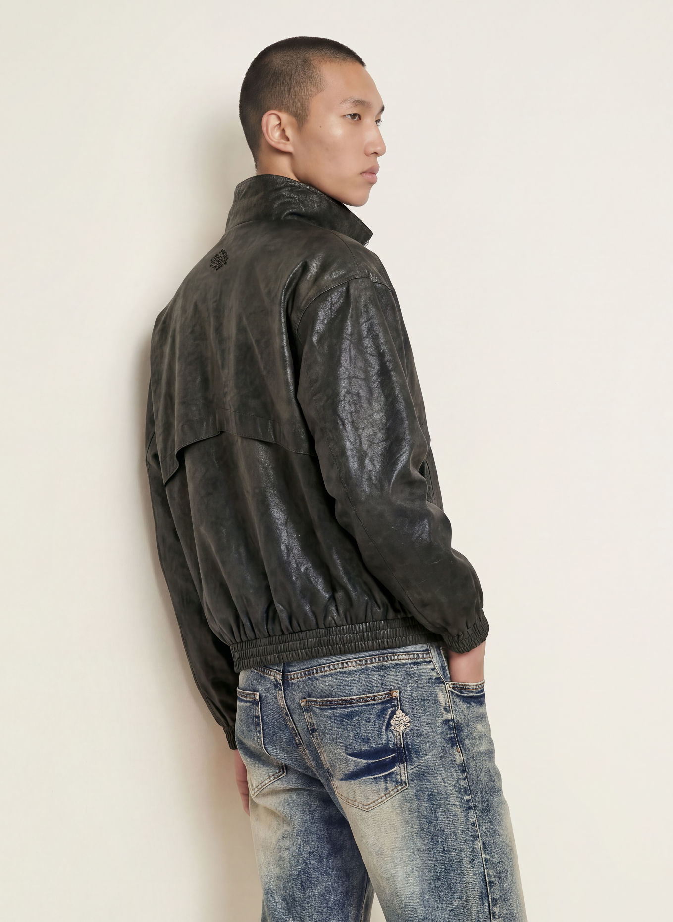 don't waste culture Blouson YANI: KHAKI / SCHWARZ