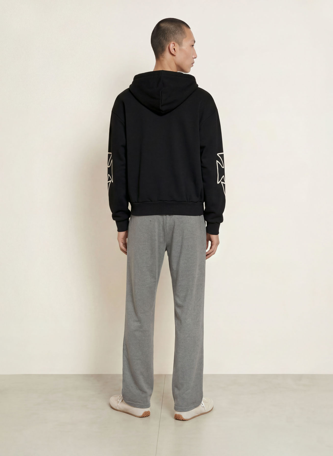 don't waste culture Sweatpants LINO: GRAU