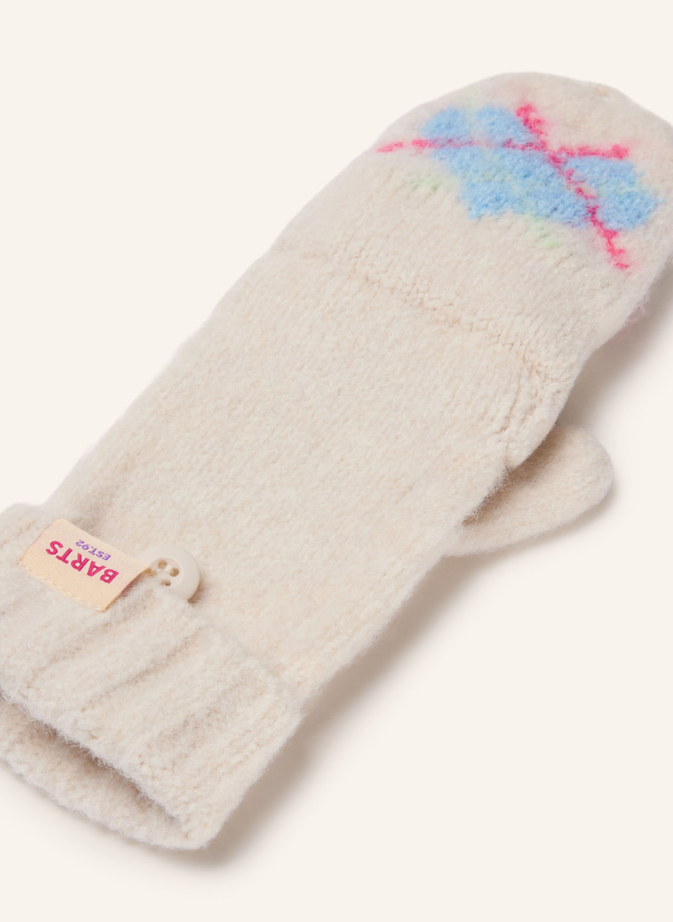 Barts Handschuhe FLURINA: CREME / PINK / BLAU