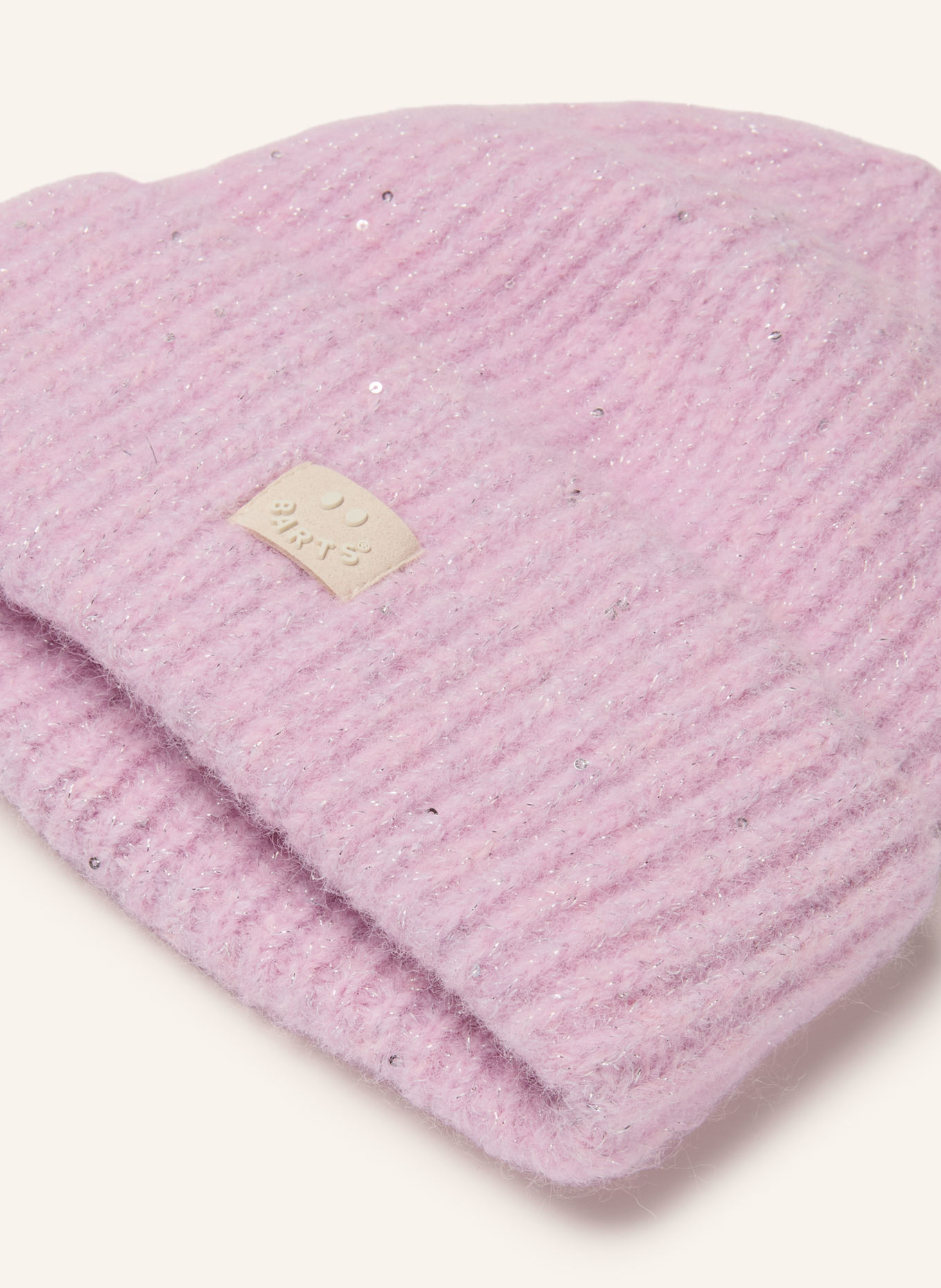 Barts GLITSCH Hat with sequins and glitter yarn: PINK