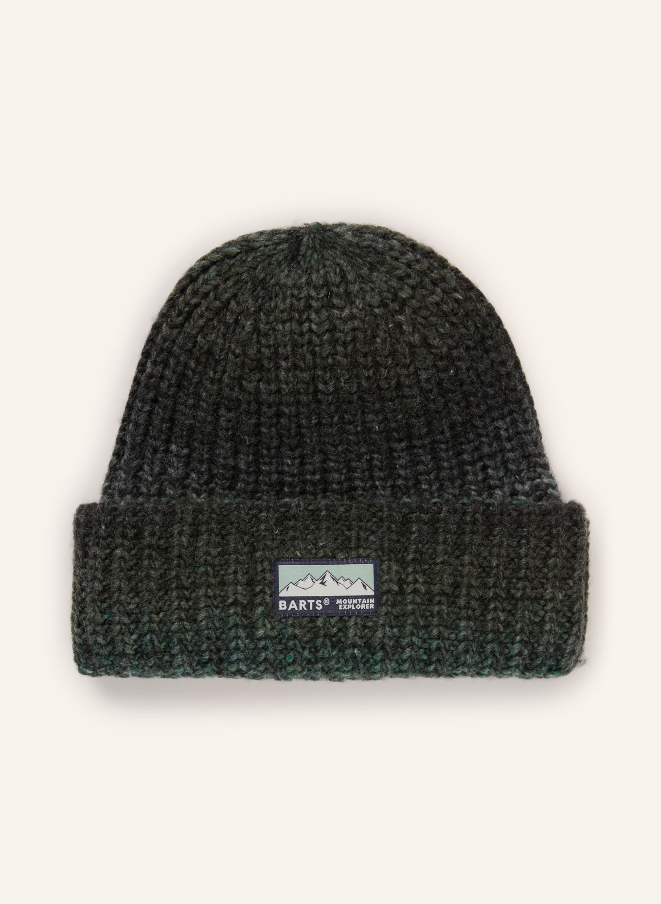Barts ANNAG Hat: GREEN / DARK GRAY / DARK GREEN