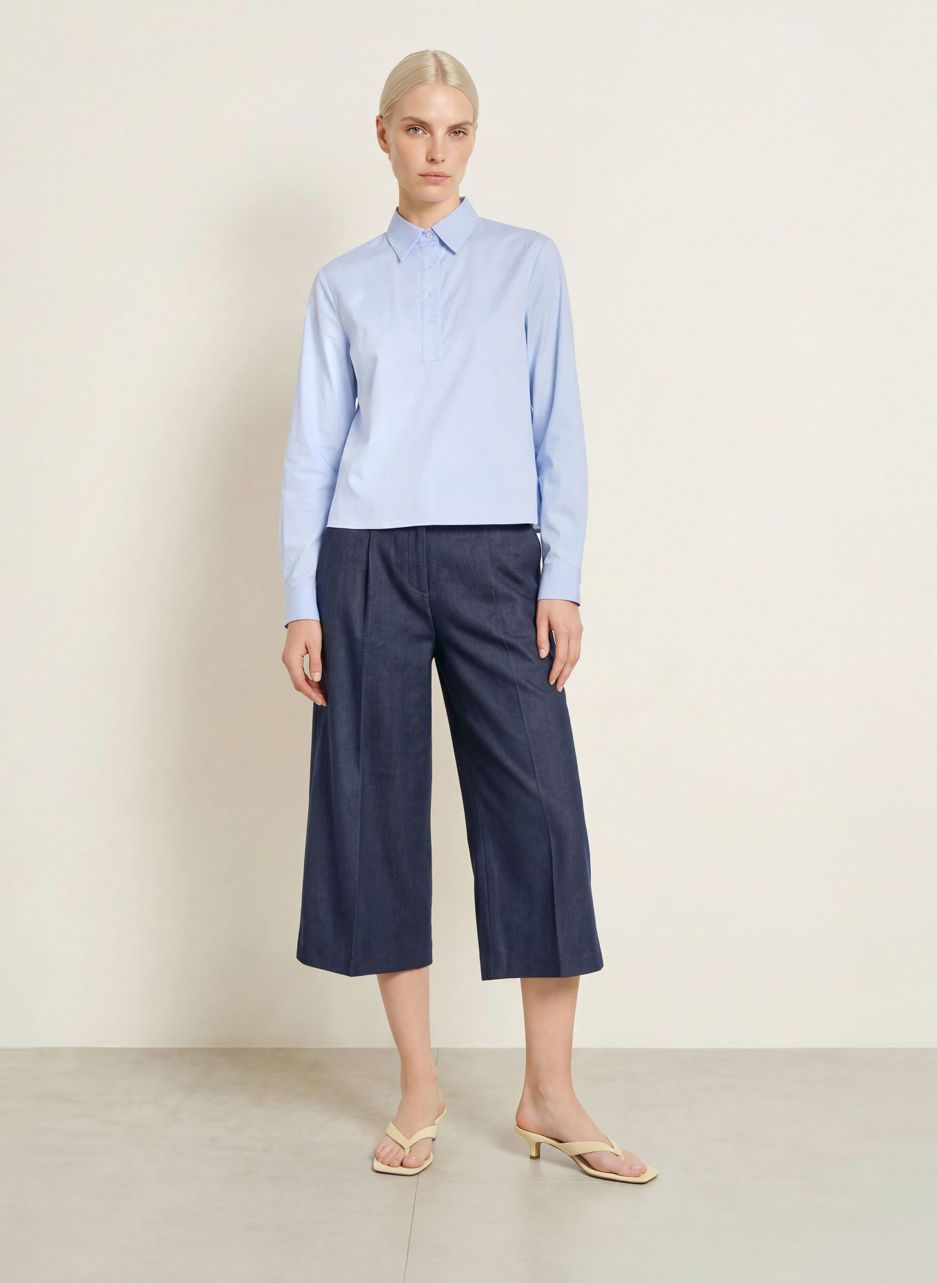 TONNO & PANNA Blusenshirt: HELLBLAU