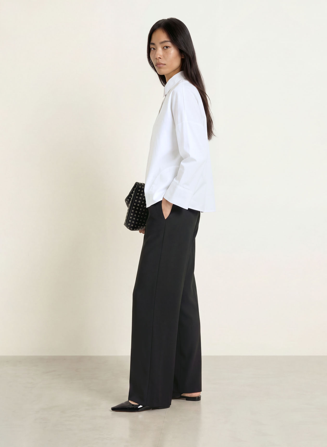 TONNO & PANNA Shirt blouse: WHITE