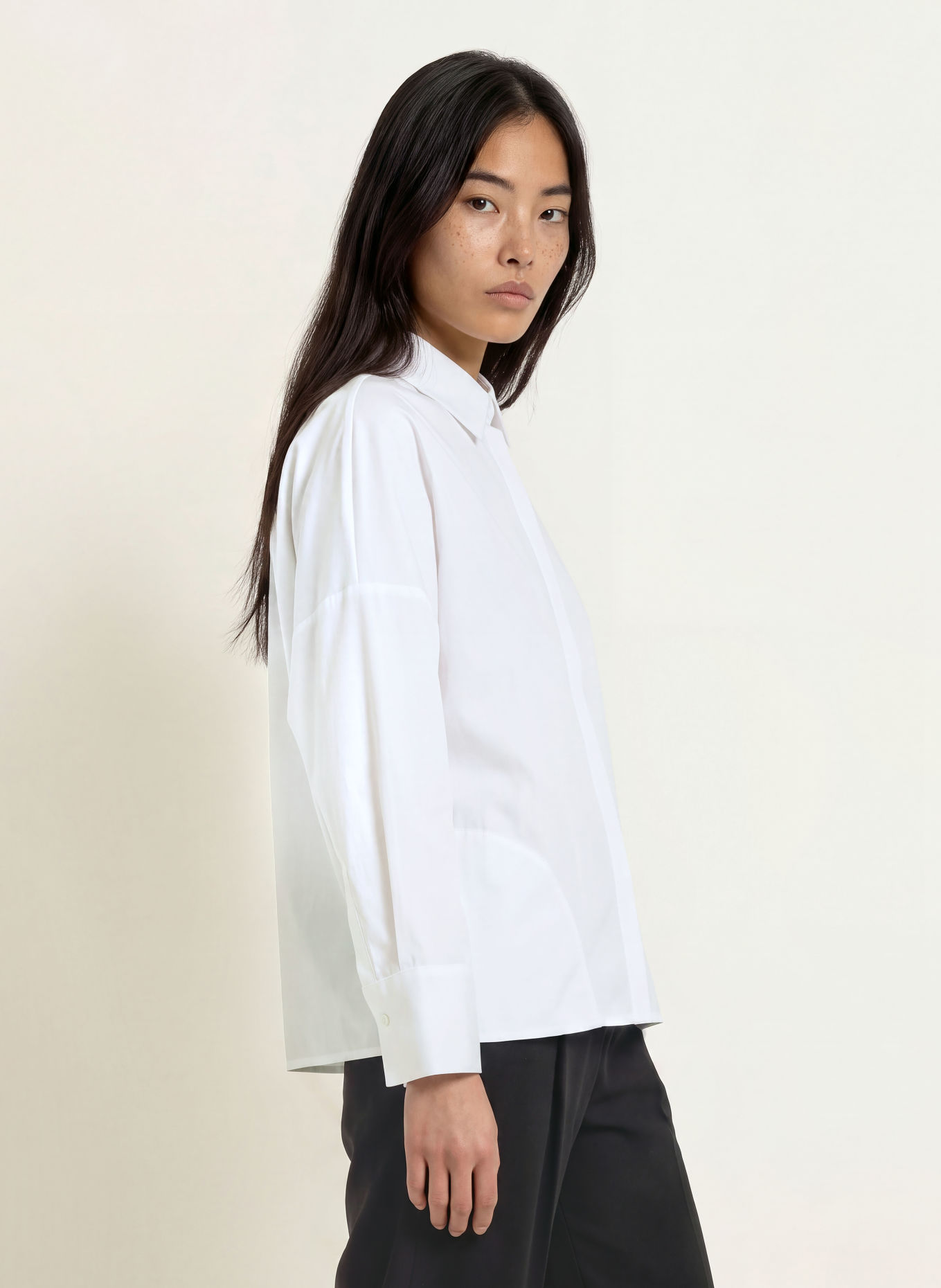 TONNO & PANNA Shirt blouse: WHITE