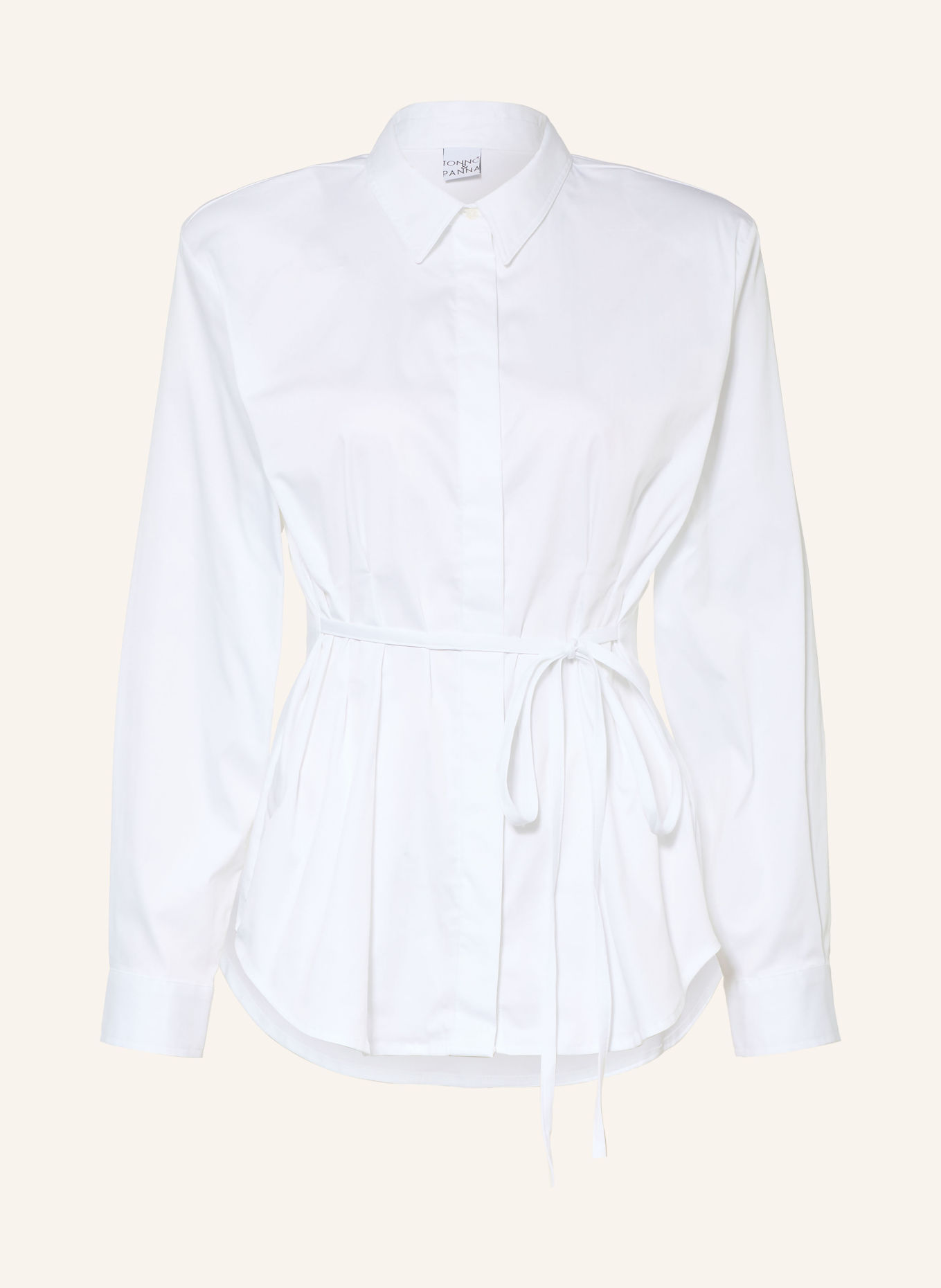 TONNO & PANNA Hemdbluse: WEISS
