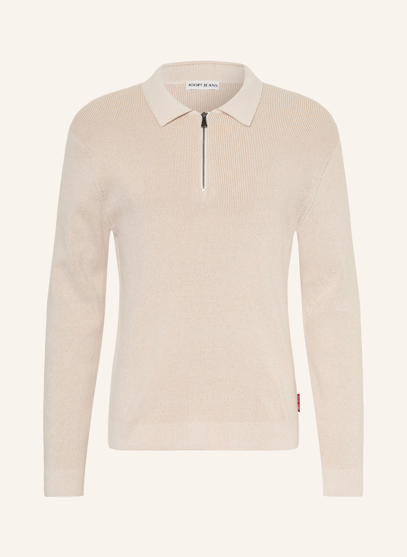 JOOP! JEANS CHILESCO Knit polo shirt: BEIGE