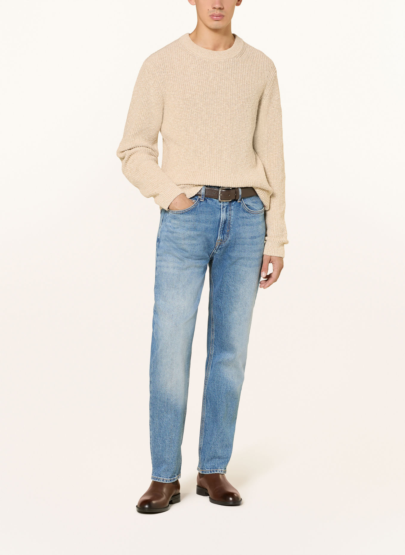 JOOP! JEANS Pulover GADI: BEJ