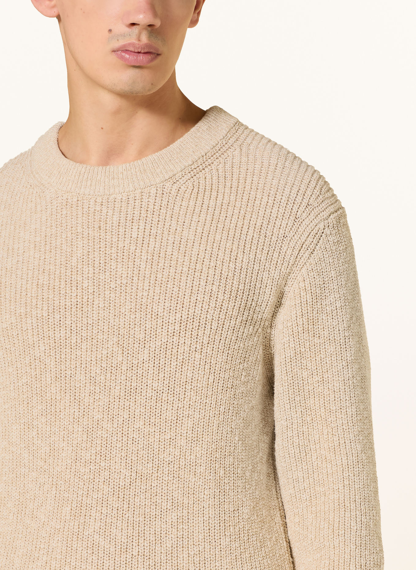 JOOP! JEANS Pulover GADI: BEJ