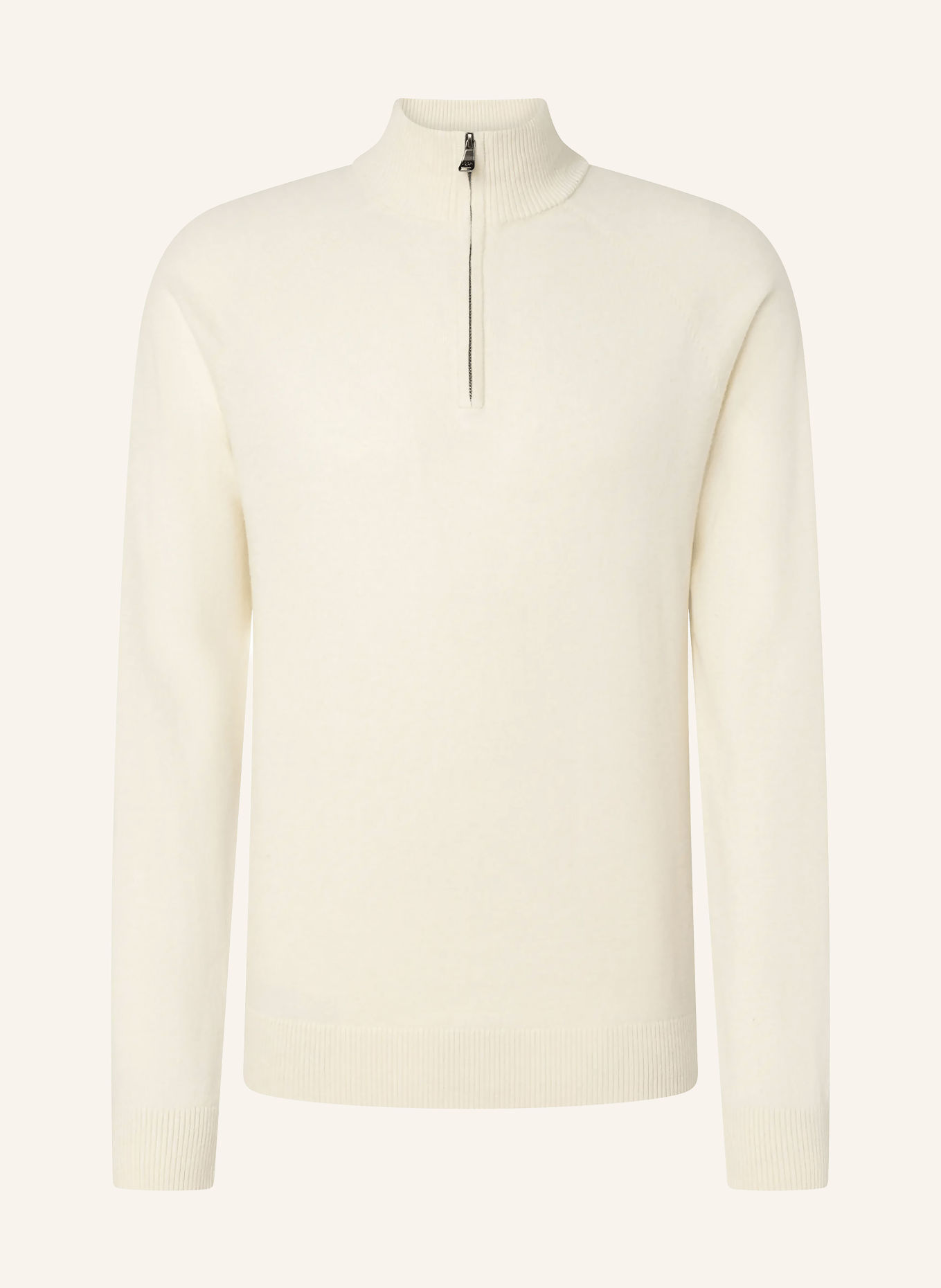 JOOP! JEANS LEMINARDO Half-zip sweater: CREAM