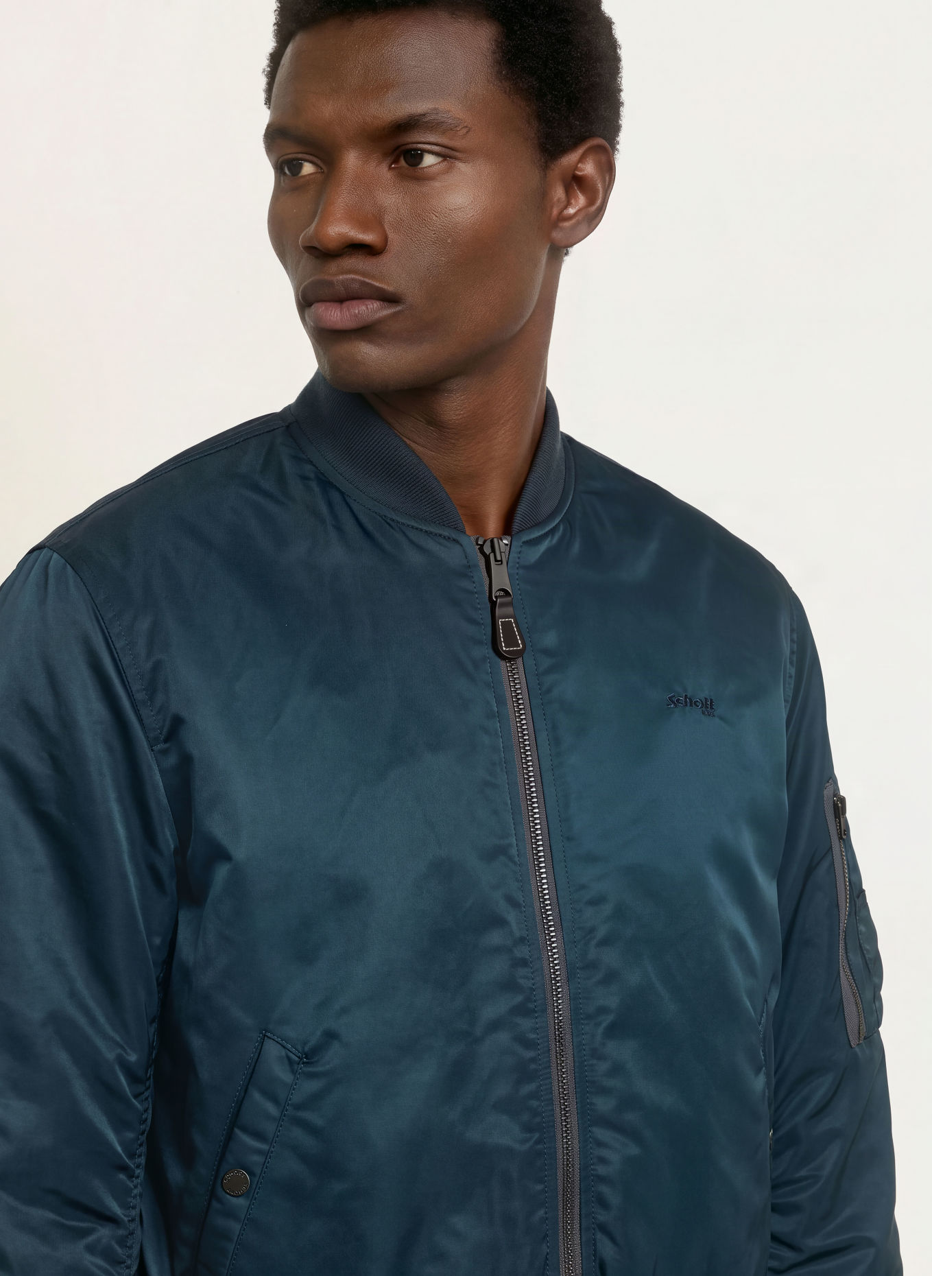 Schott NYC AIRFORCE 90 RS Bomber jacket: DARK BLUE