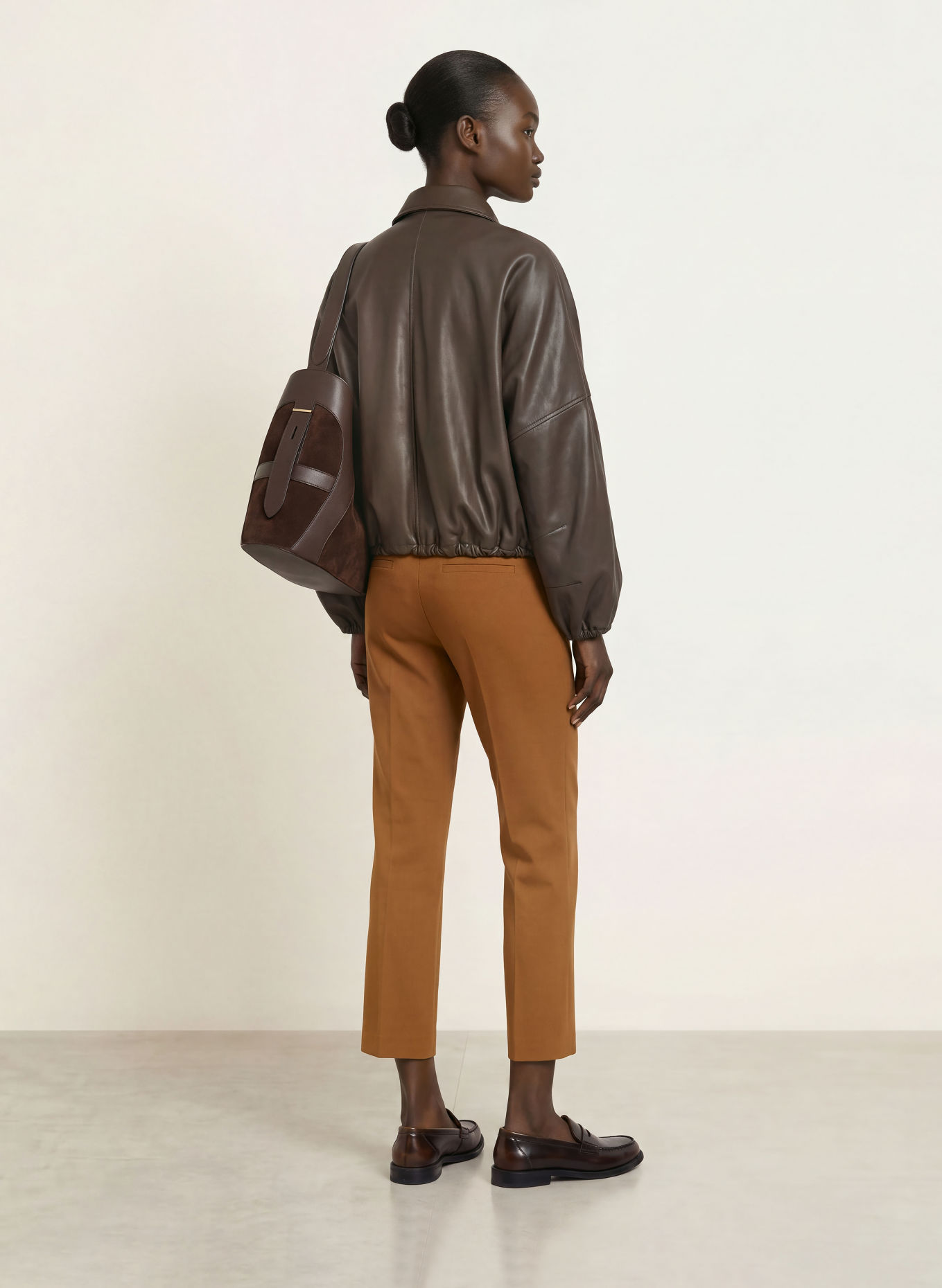 RAFFAELLO ROSSI Pantalon 7/8 DORA: MARRON