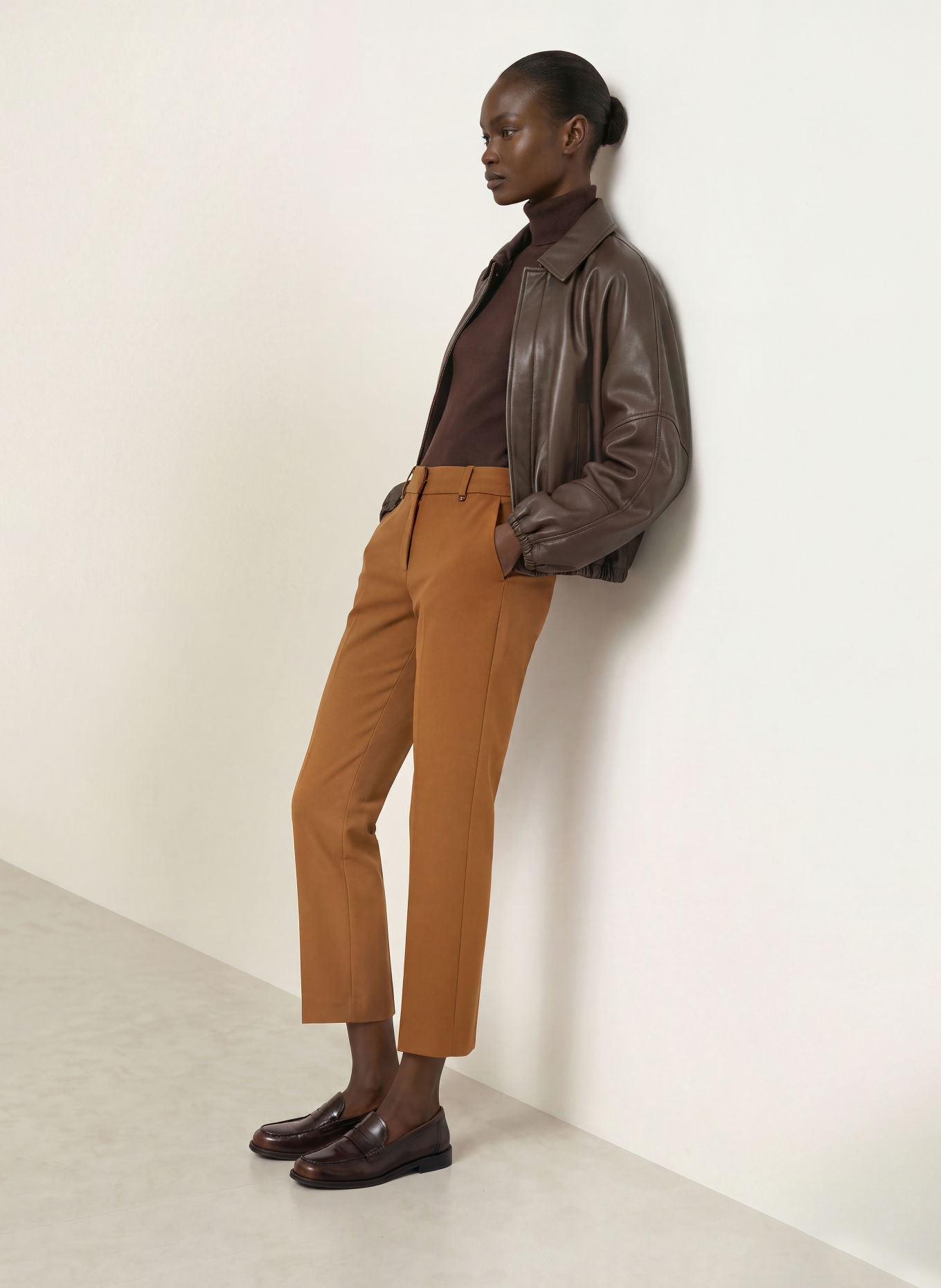 RAFFAELLO ROSSI Pantalon 7/8 DORA: MARRON