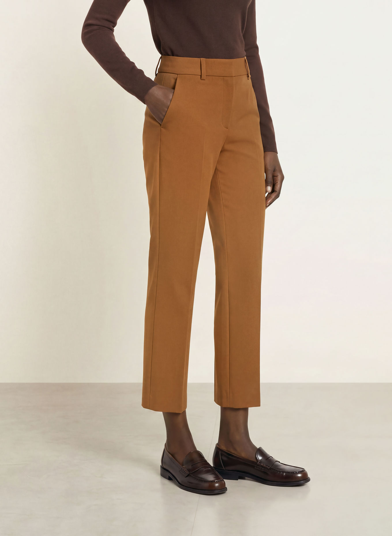 RAFFAELLO ROSSI Pantalon 7/8 DORA: MARRON