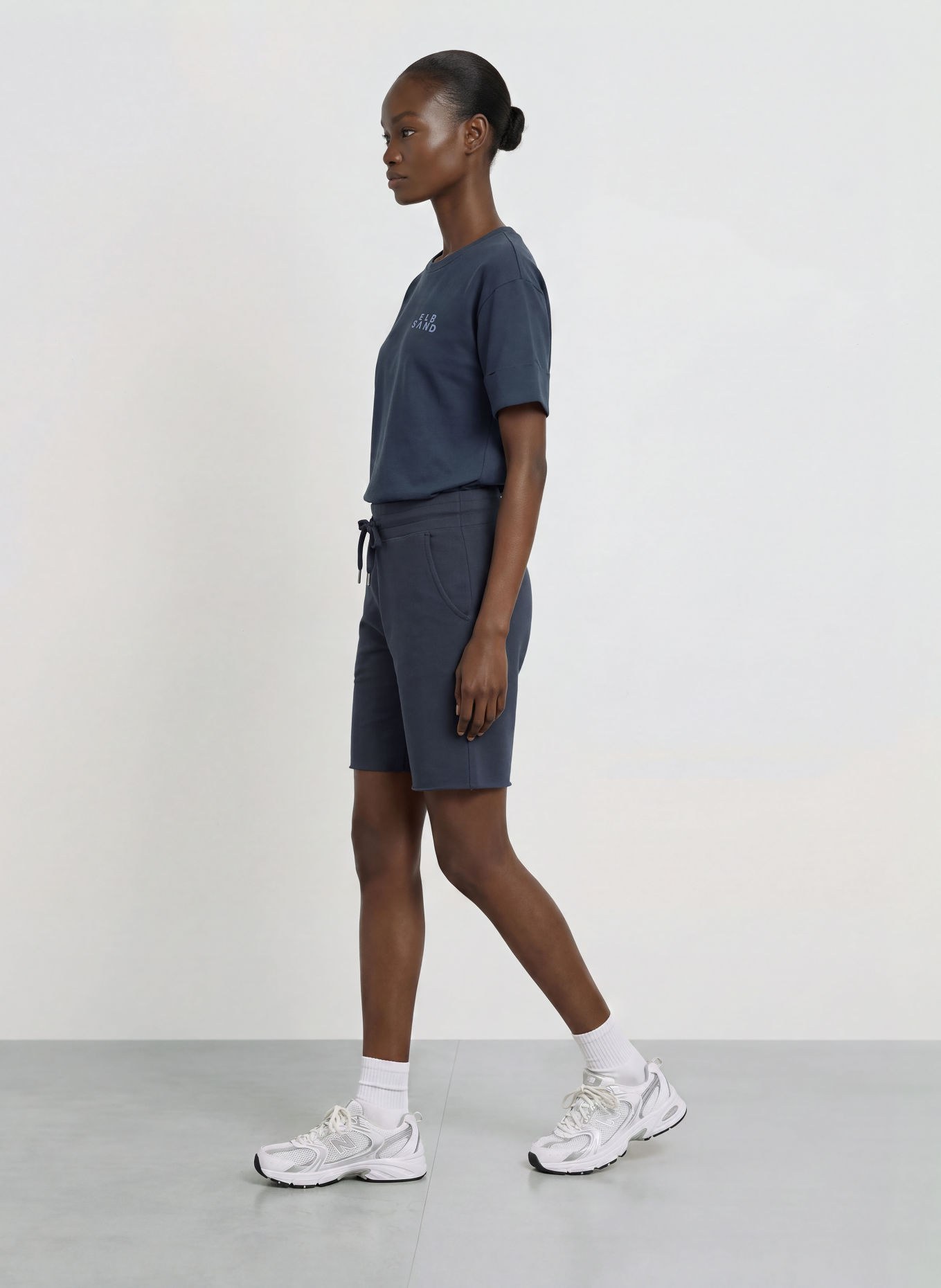 ELBSAND T-Shirt JUNO: DUNKELBLAU