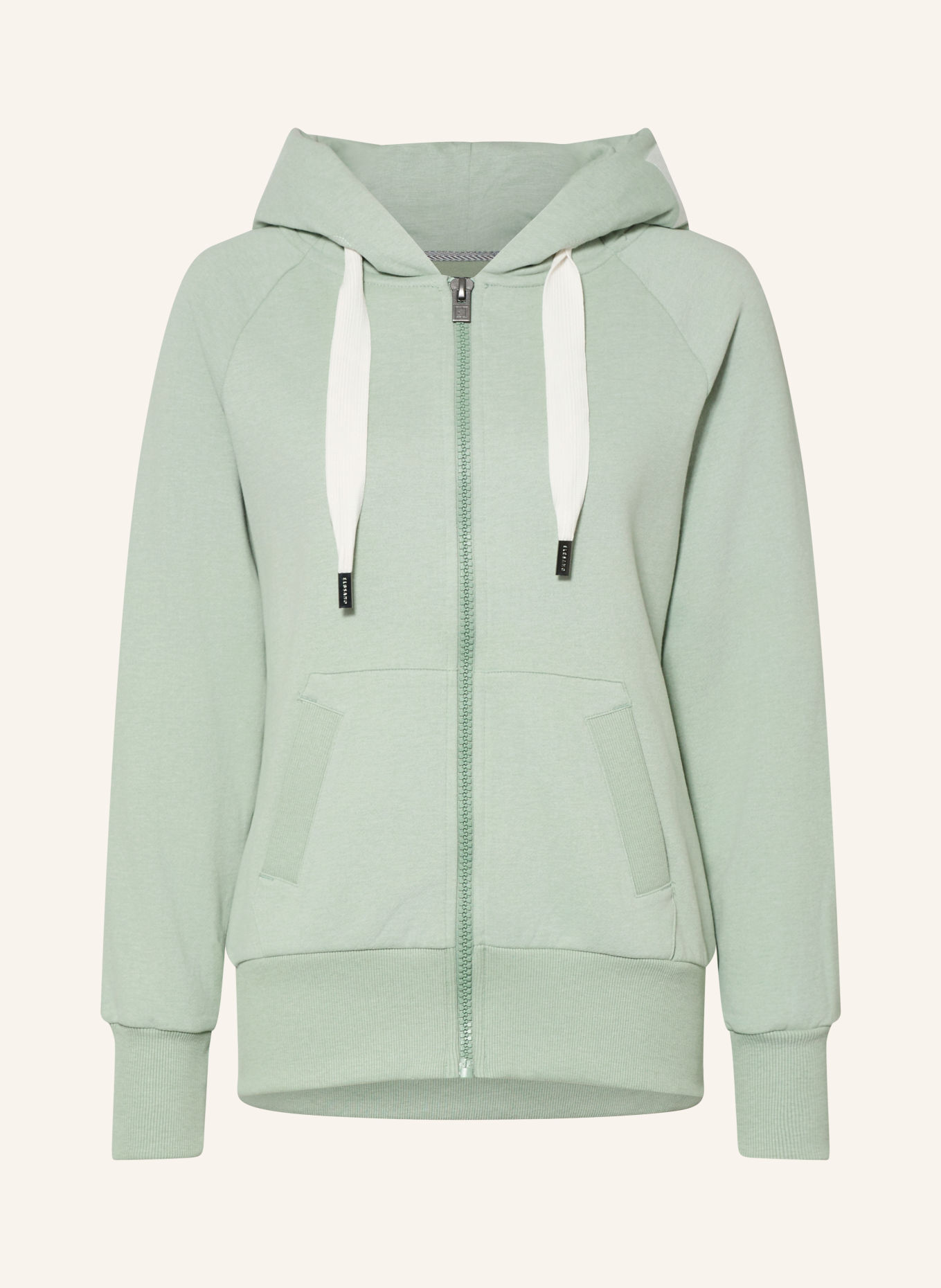 ELBSAND Sweatvest KELINA: LICHTGROEN