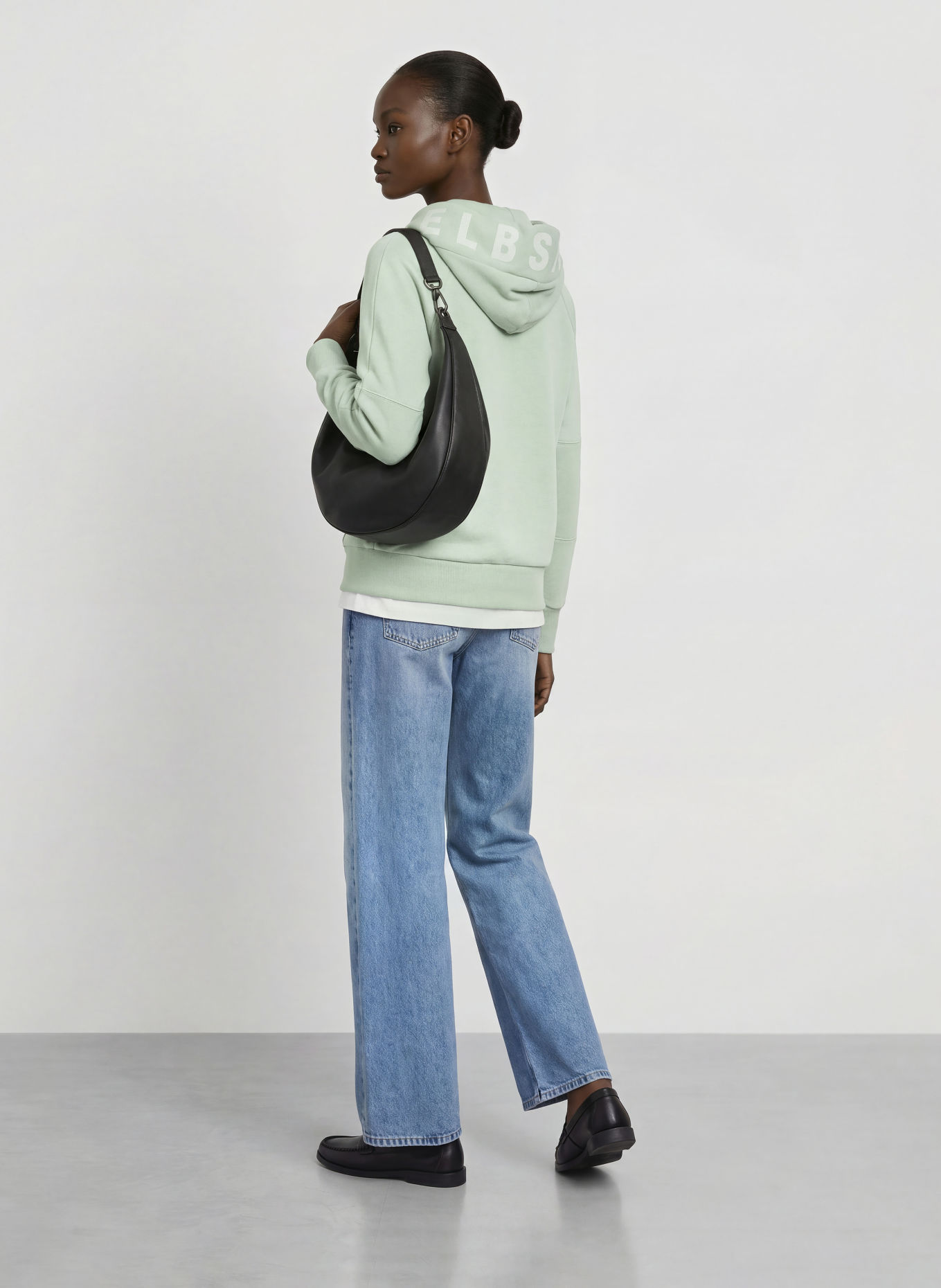 ELBSAND Sweatvest KELINA: LICHTGROEN