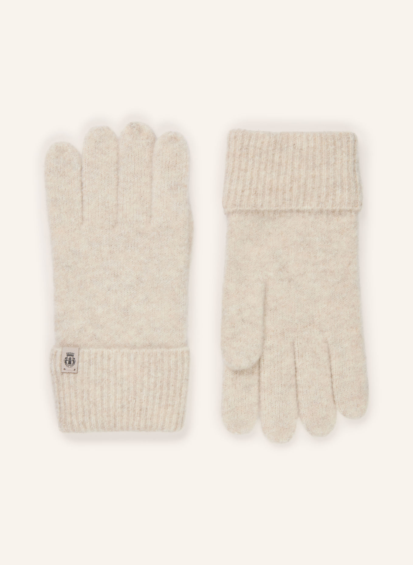 ROECKL Handschoenen SOFT CLOUD van jak- en alpacawol: CRÈME