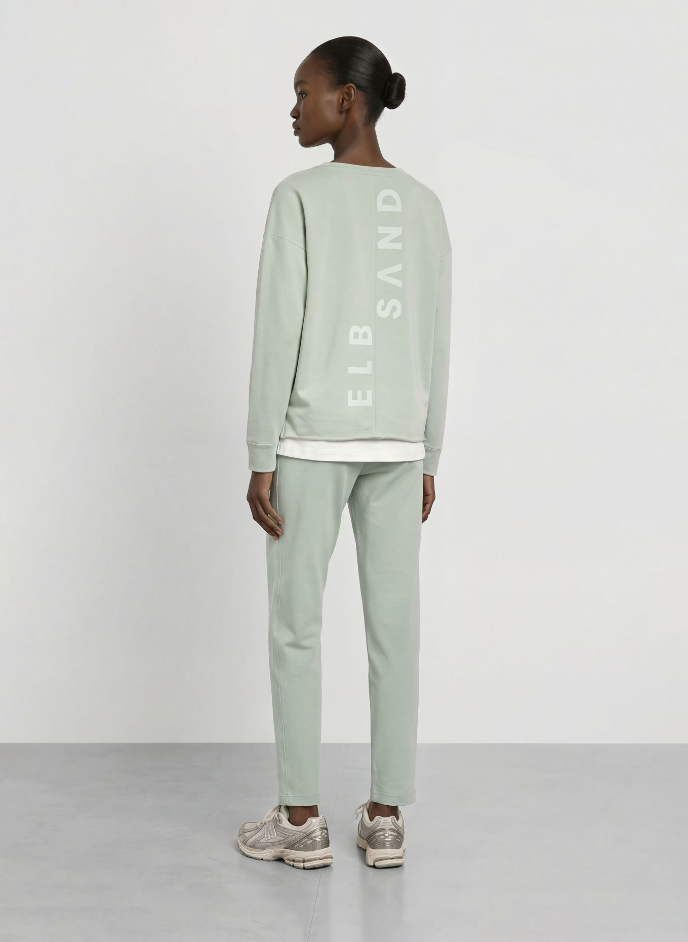 ELBSAND RIXA Sweatpants: LIGHT GREEN