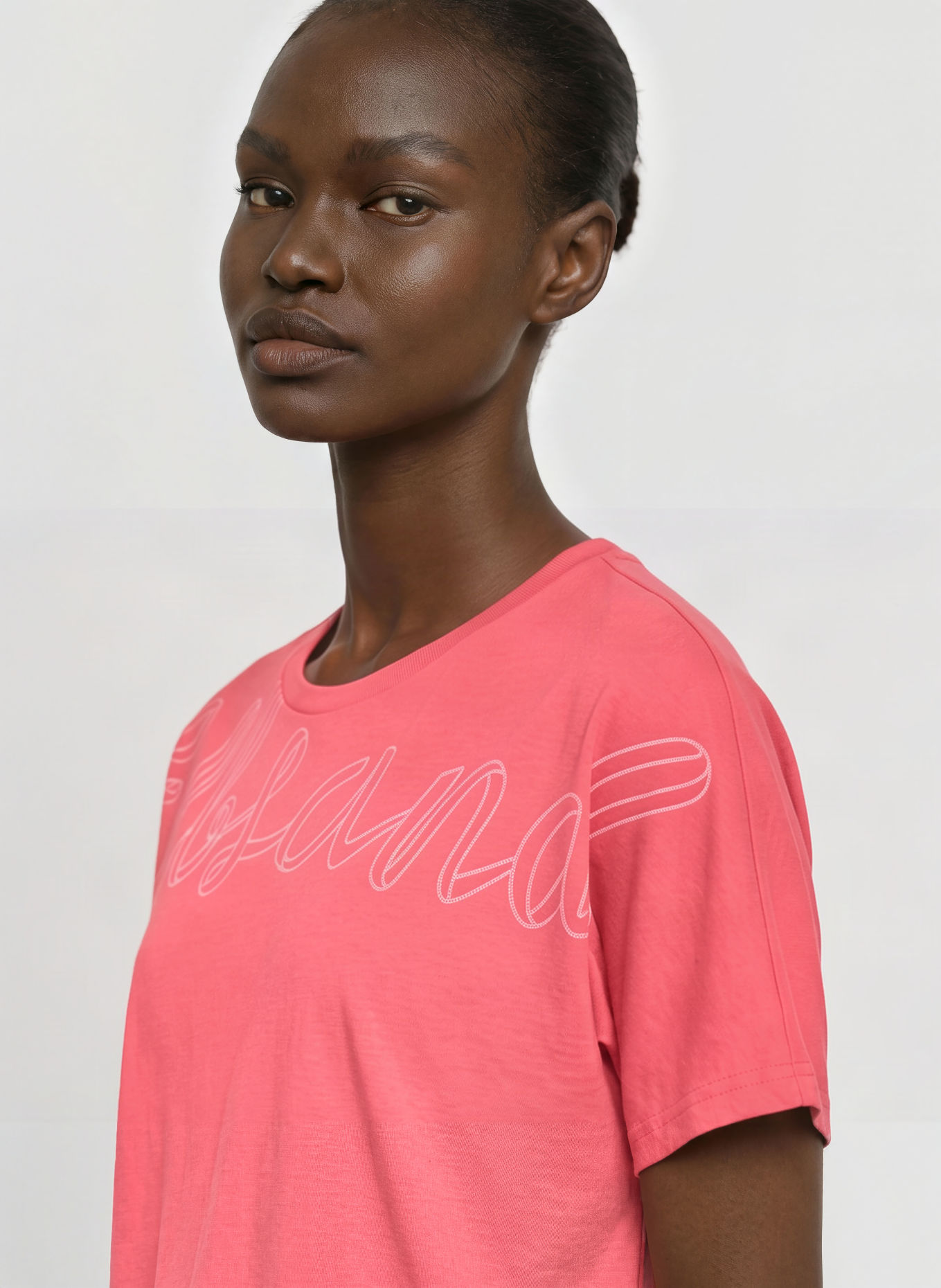 ELBSAND ZANNA T-shirt: PINK