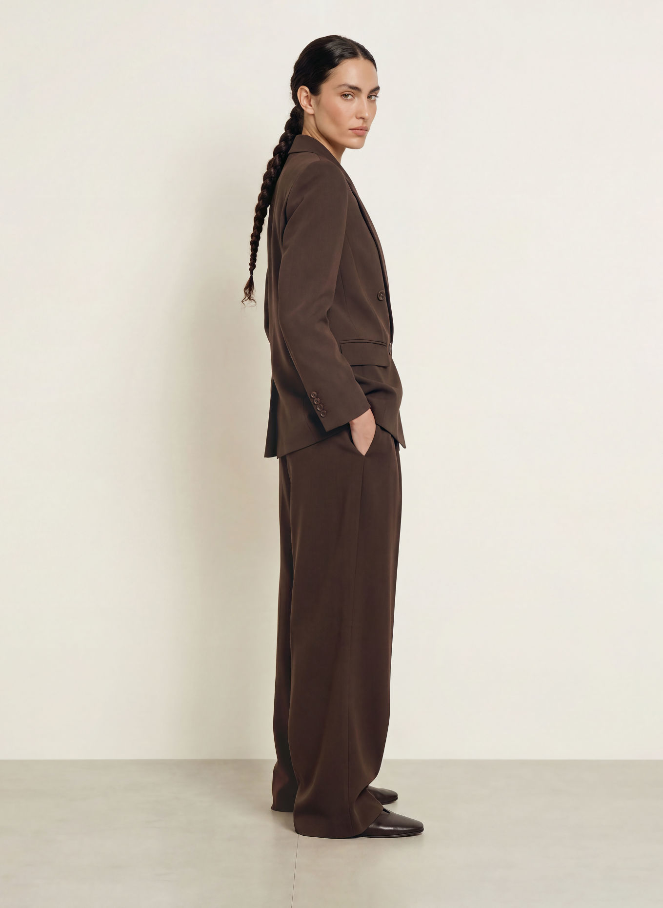 DRYKORN Blazer HADLOW: MARRON FONCÉ
