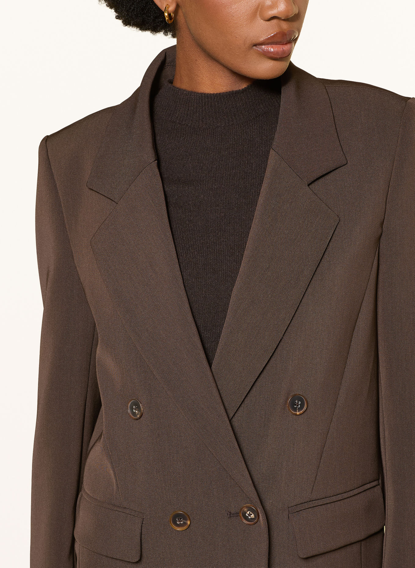 DRYKORN Blazer HADLOW: MARRON FONCÉ