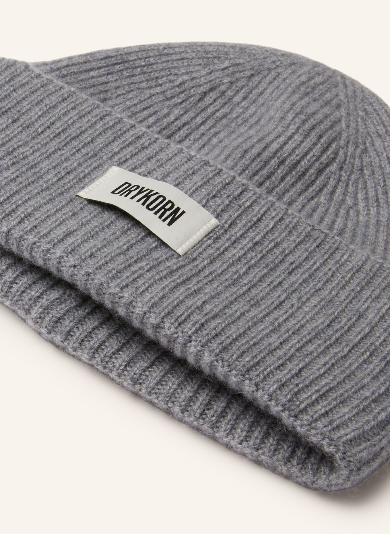 DRYKORN Cashmere-Mütze MOAH: GRAU