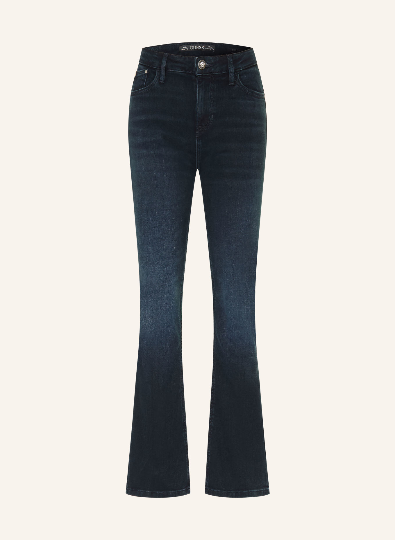 GUESS Jean flare SEXY FLARE: CH4B CHARCOAL BLUE